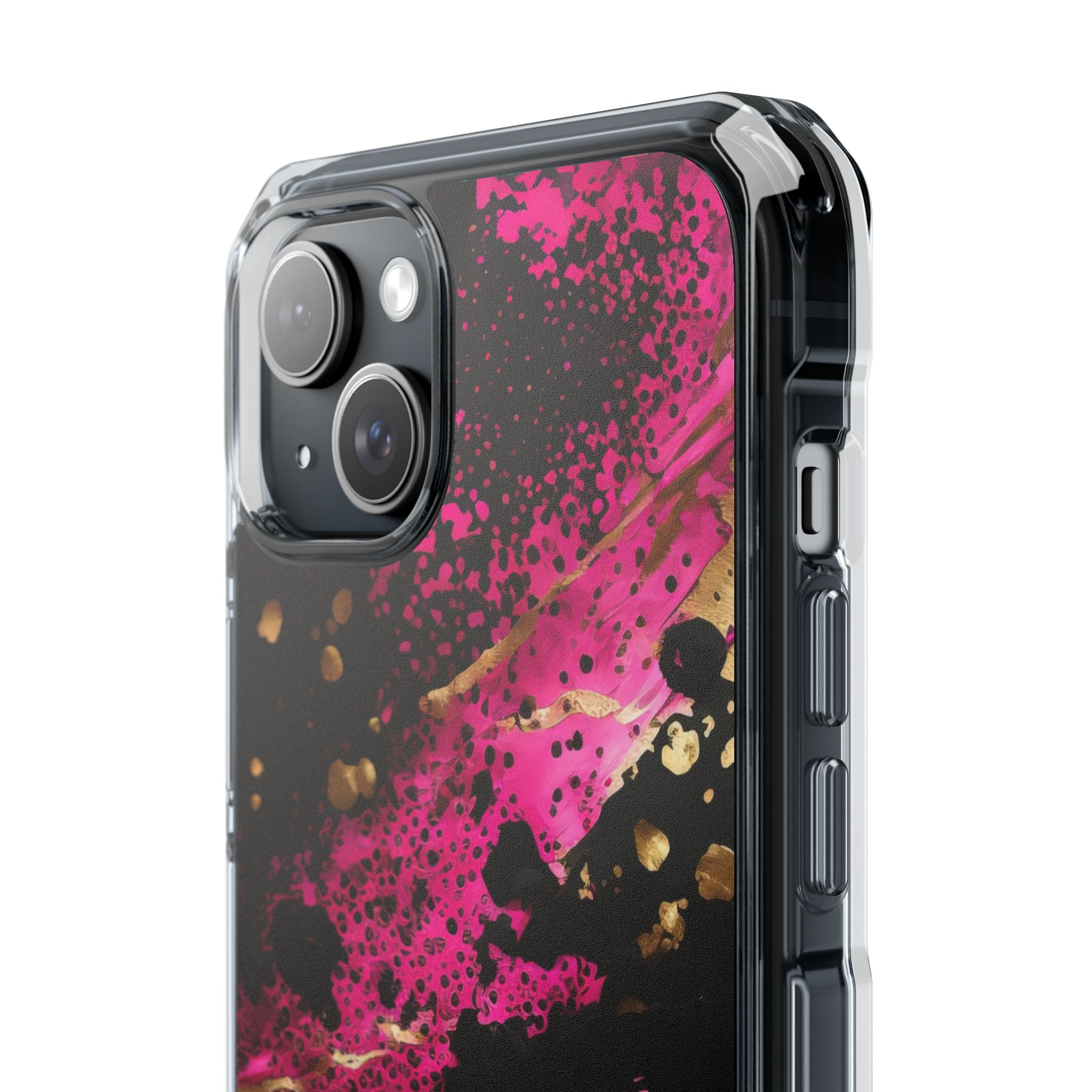 Magenta Liquid Gold · Impact Capa para iPhone · Magsafe