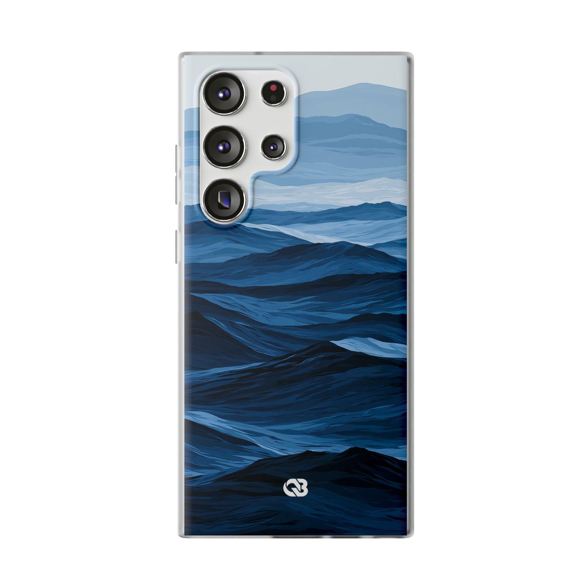 Blue Lite Phone Case for Samsung - Cobalt Ridge Tides