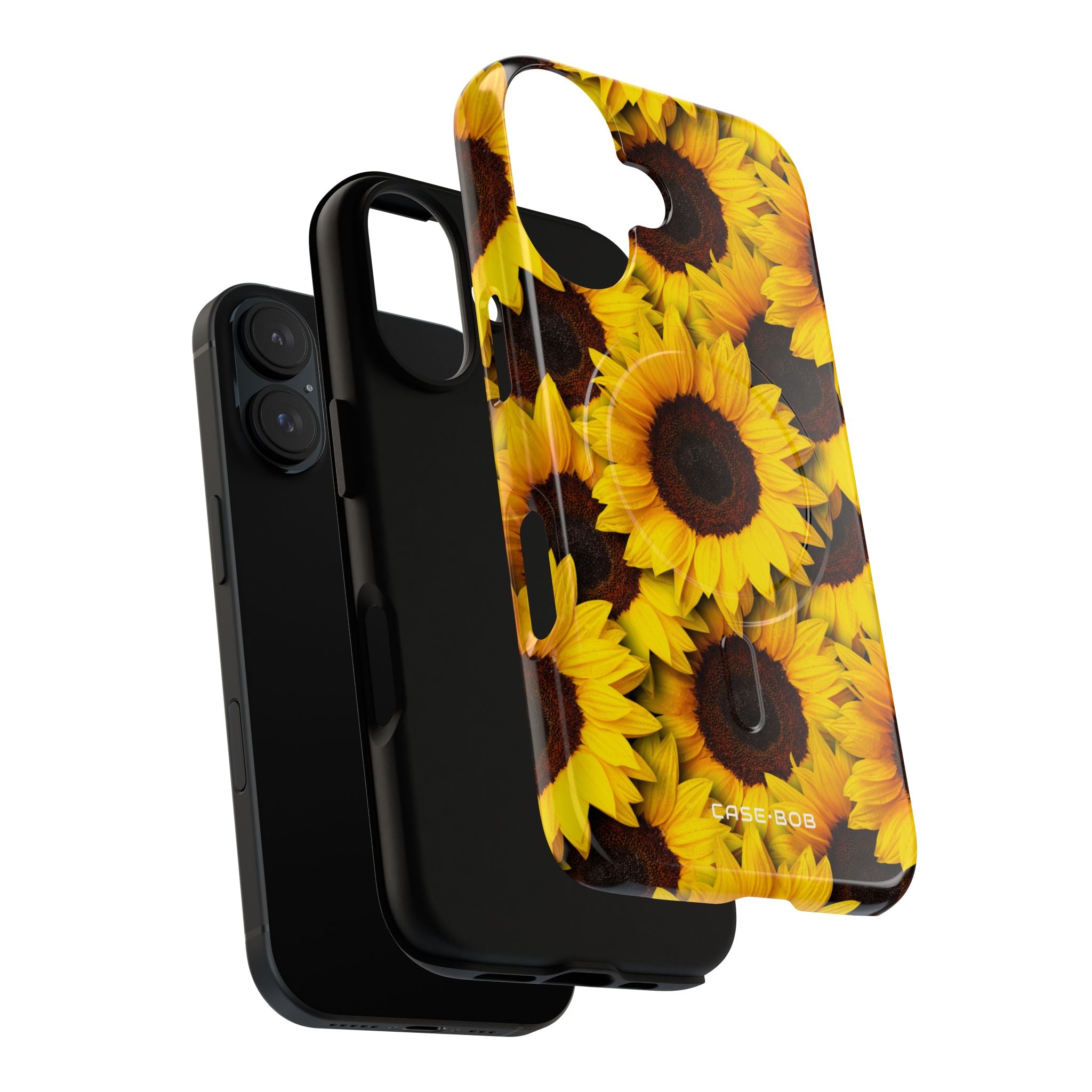 Sunflower Glow iPhone 16 Case - Tough+