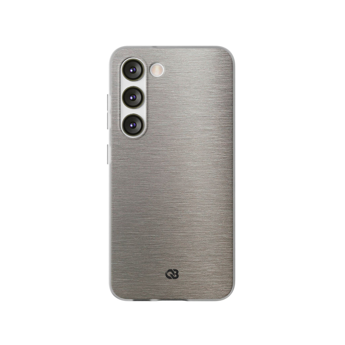 Brushed Silver Alloy · Lite Phone Case for Samsung · Silver