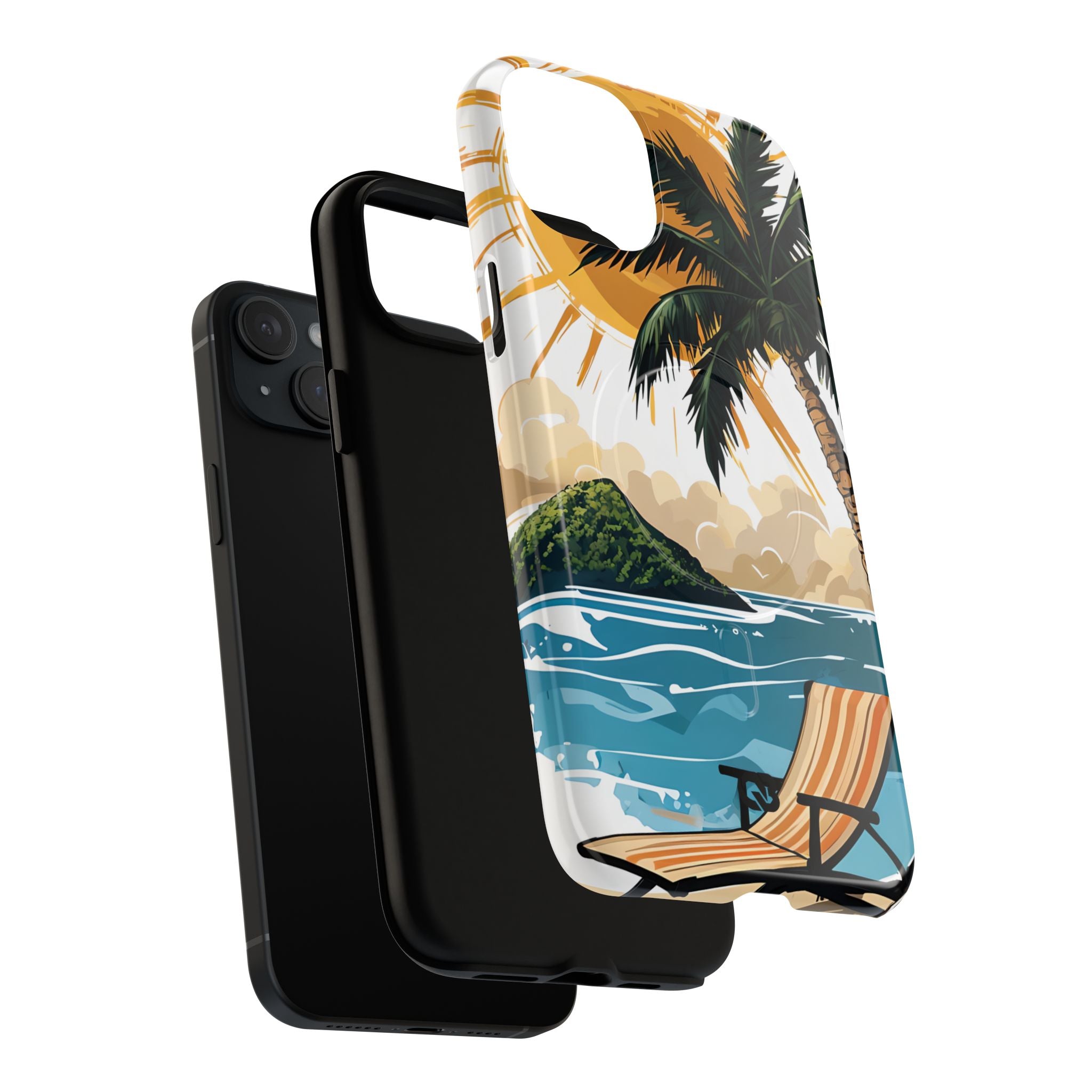 Radiant Coast Solitude · Tough+ etui na telefon dla iPhone · Magsafe