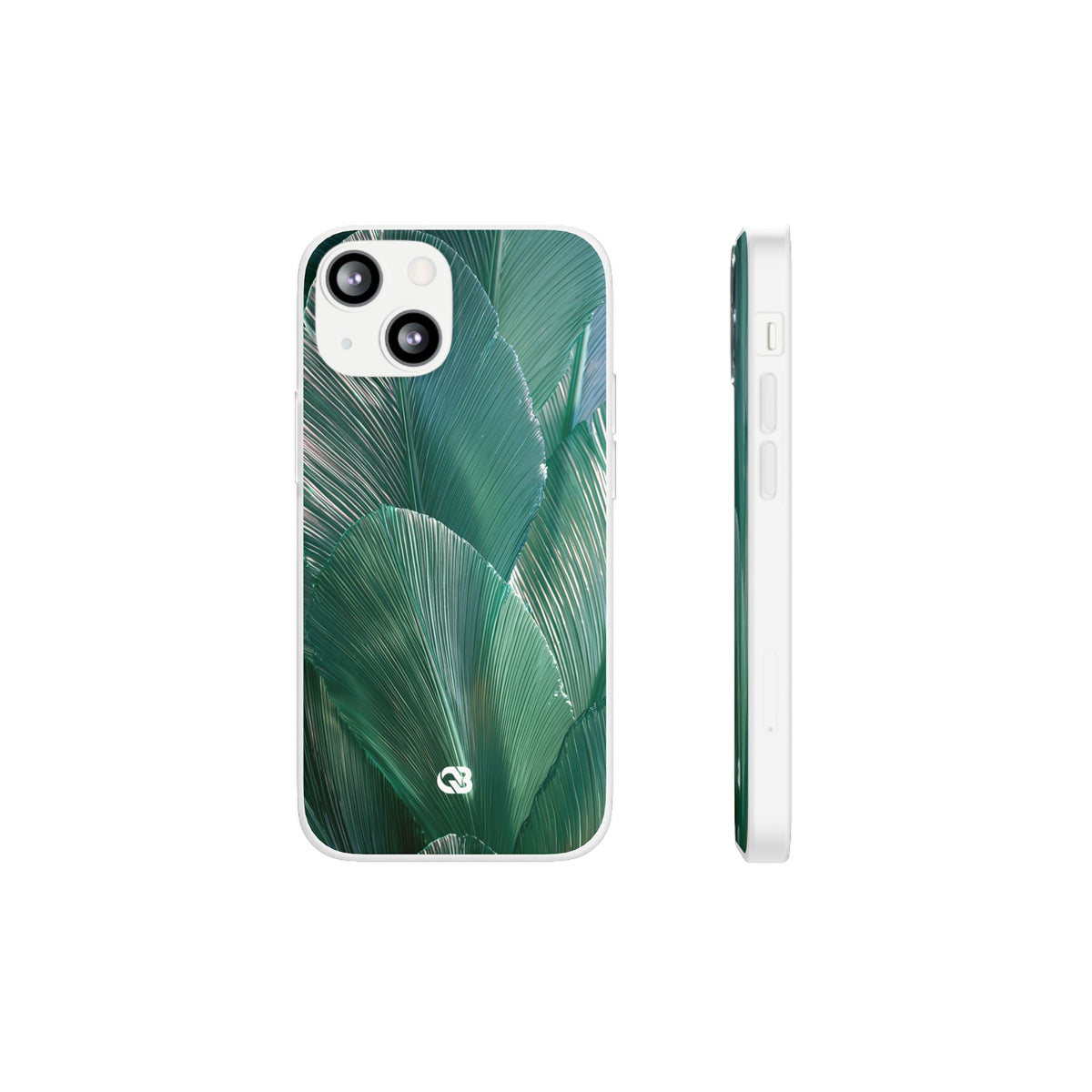 Translucent Fan Palm · Lite Phone Case for iPhone · Teal