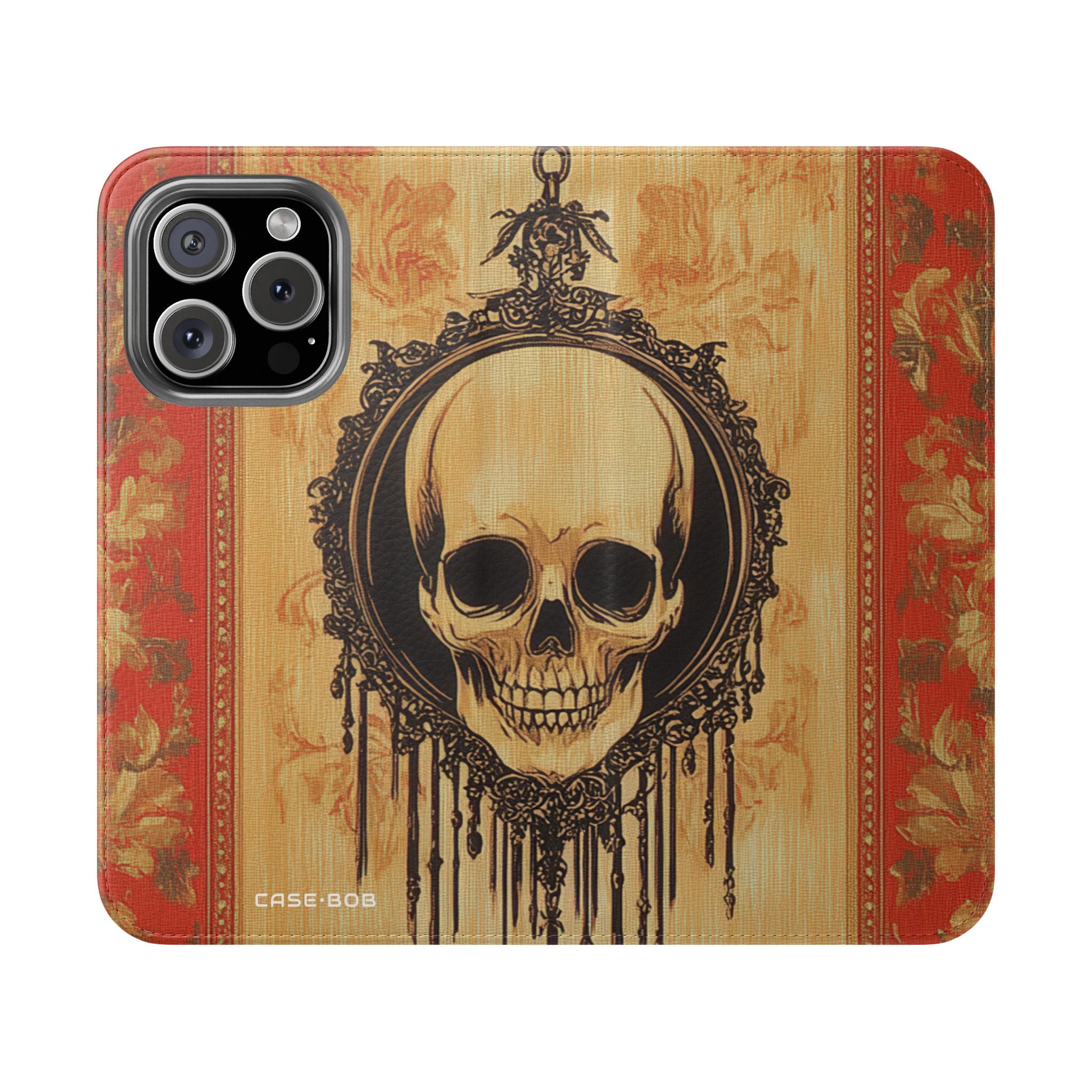 Skull Eclipse - iPhone 16 Pro Case - Wallet