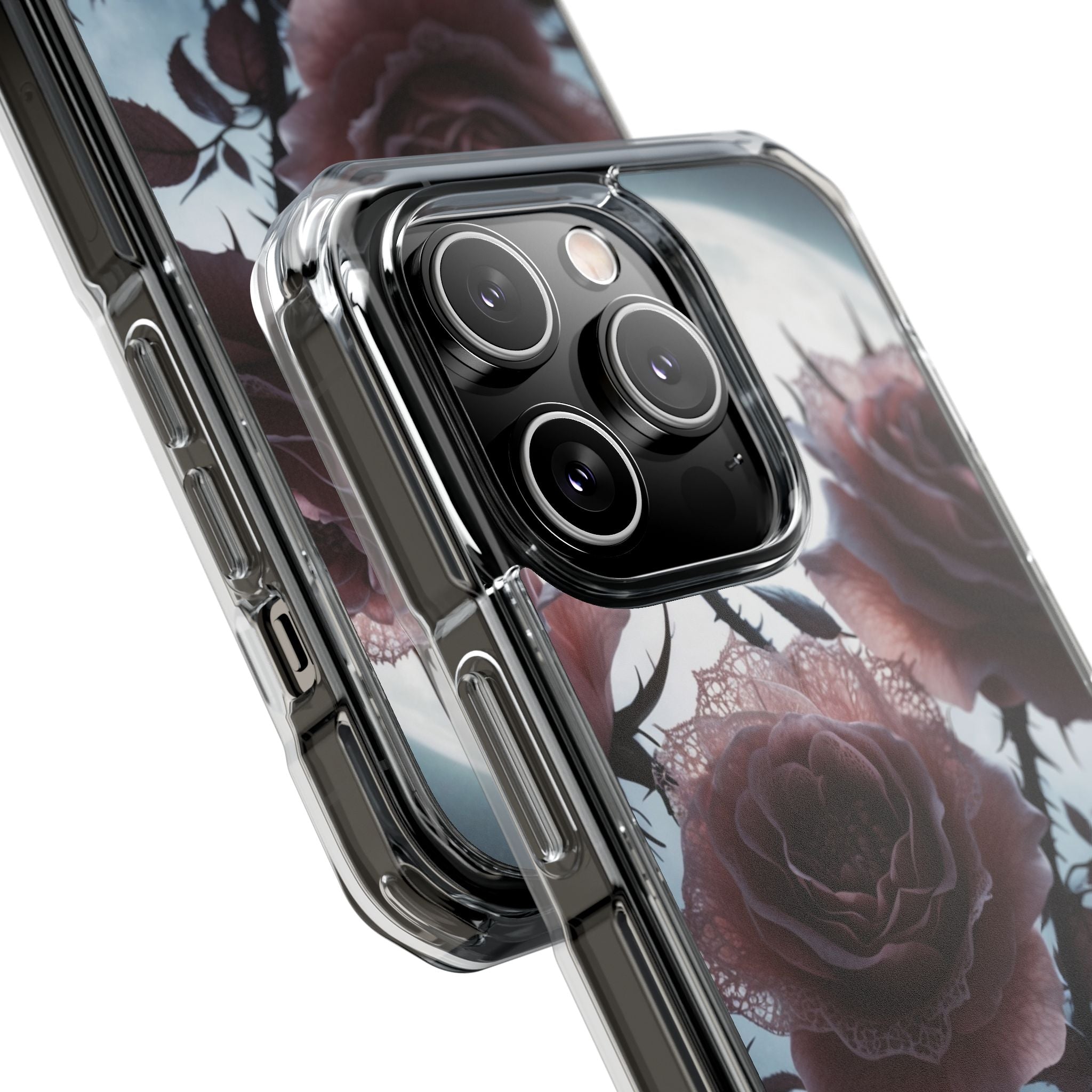 Leuchtende Rosen Dornen iPhone 14 Pro Case - Impact