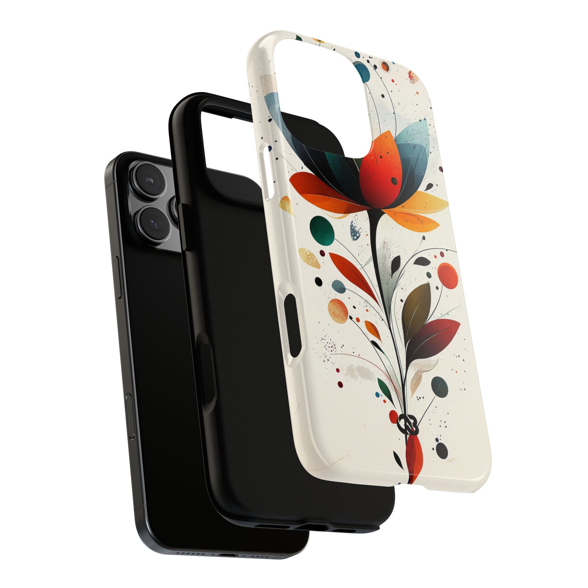 Burnt Petal Abstract · Tough