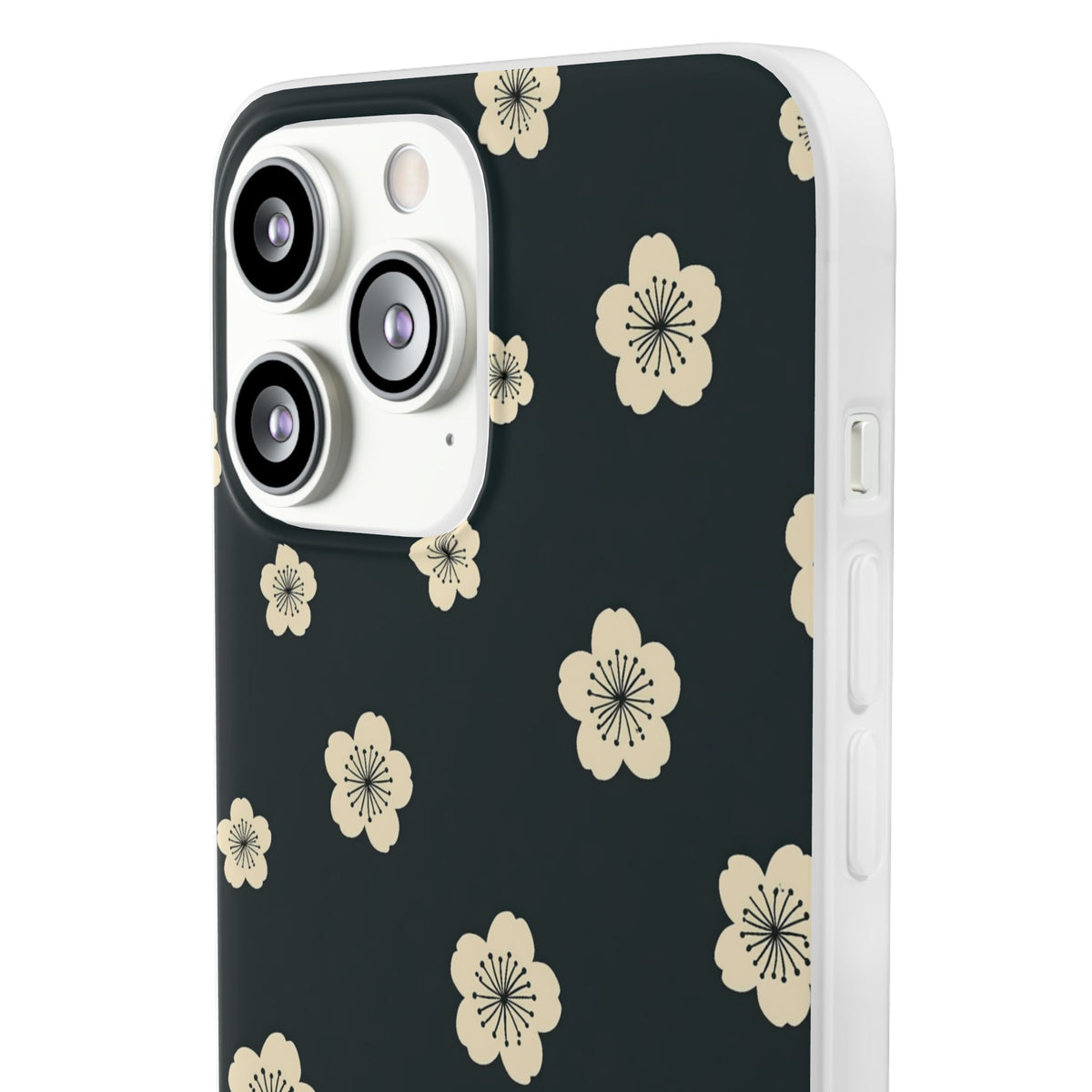 Midnight Sakura Bloom · Lite Phone Case for iPhone · Black