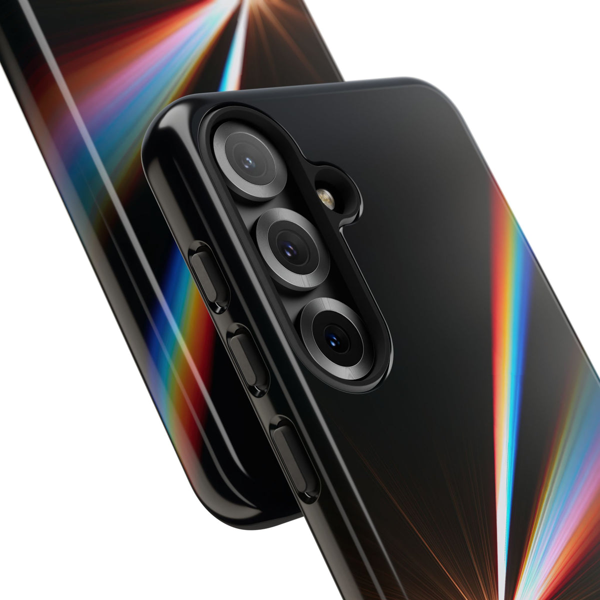 Spectral Refraction · Tough Phone Case for Samsung · Black