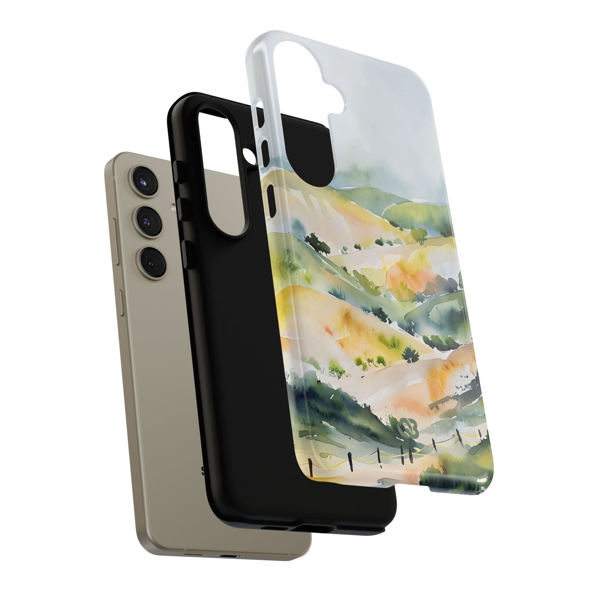 Verdant Mist Valleys · Tough Phone Case for Samsung