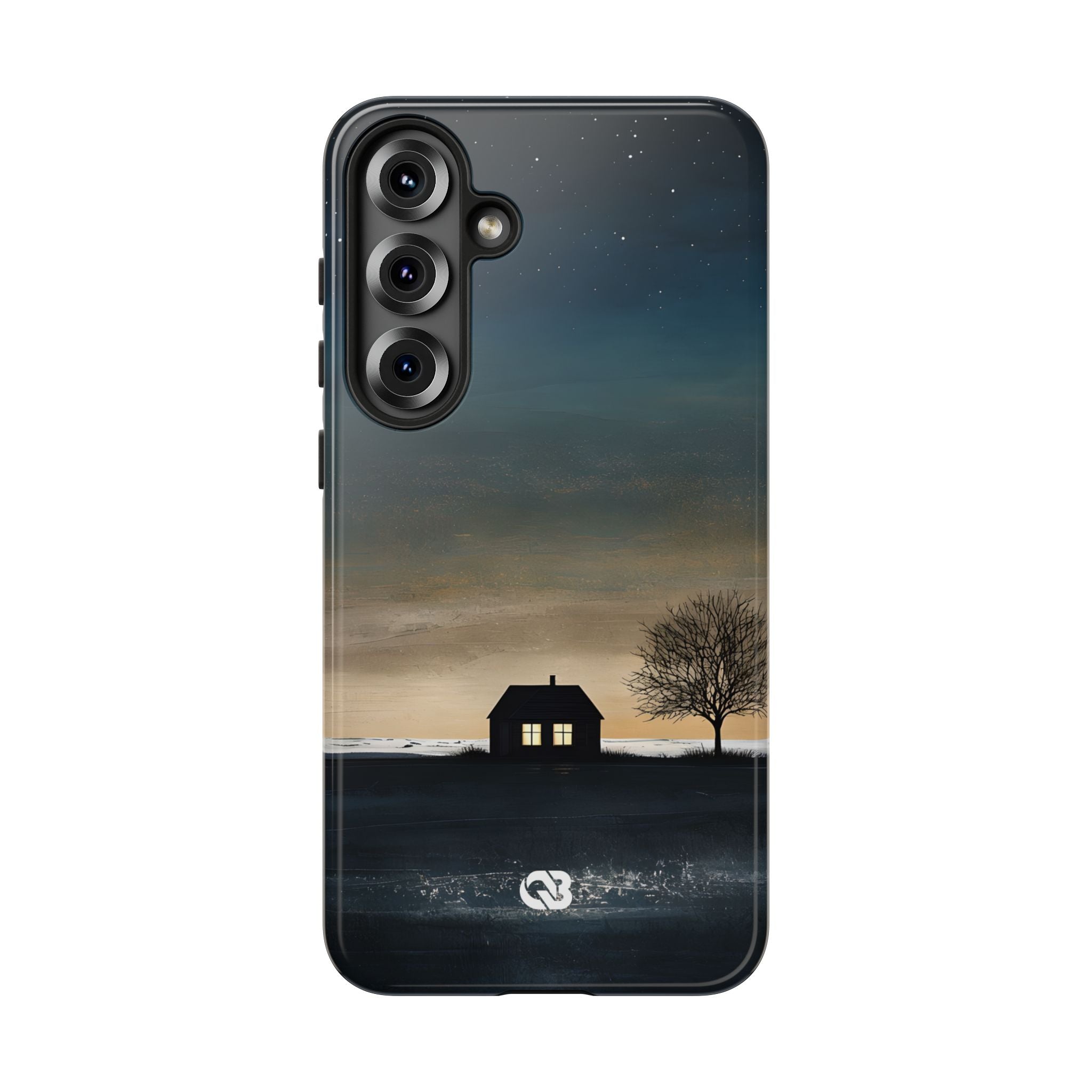 Midnight Cabin Glow · Tough Handyhülle für Samsung