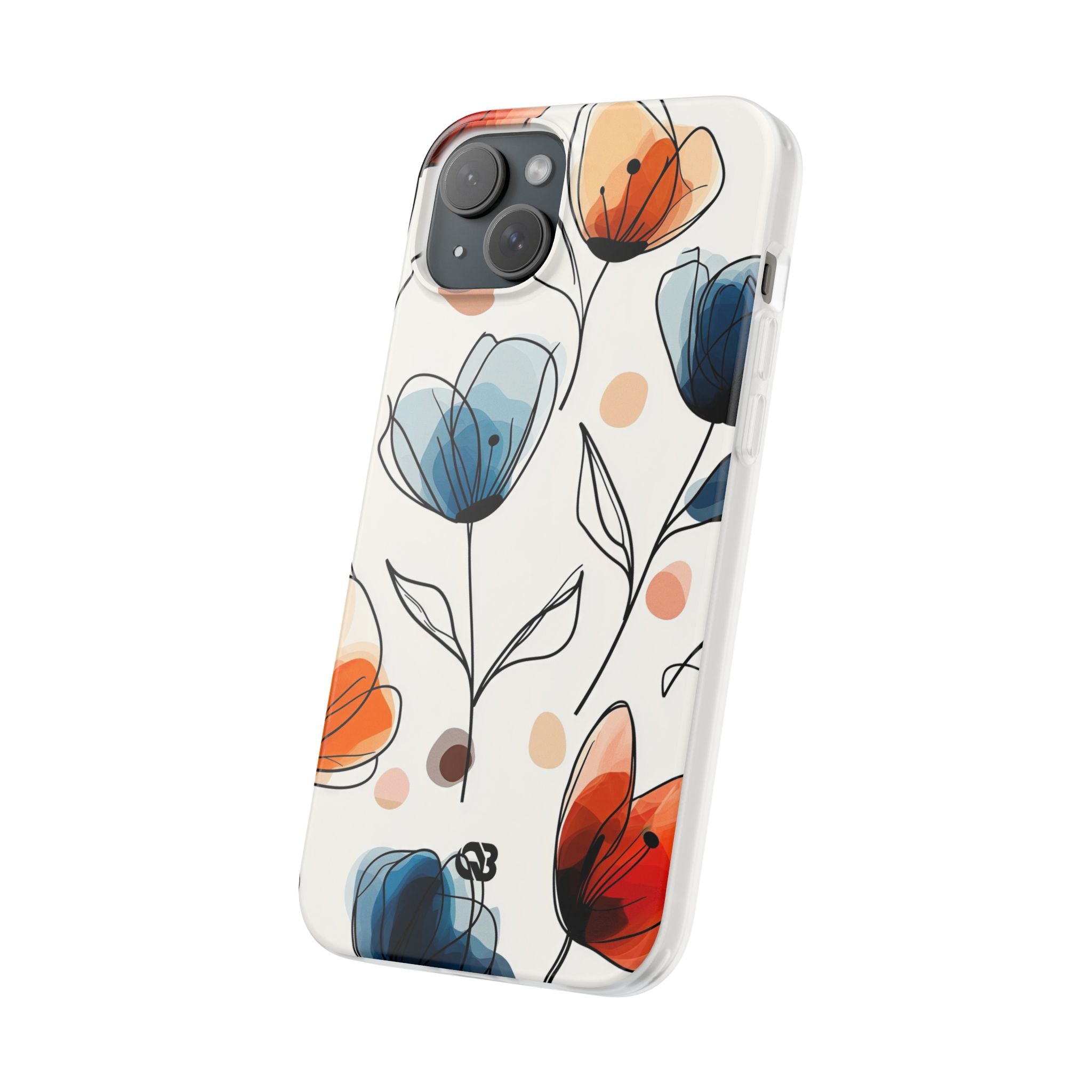 Ink Watercolor Tulips · Soft