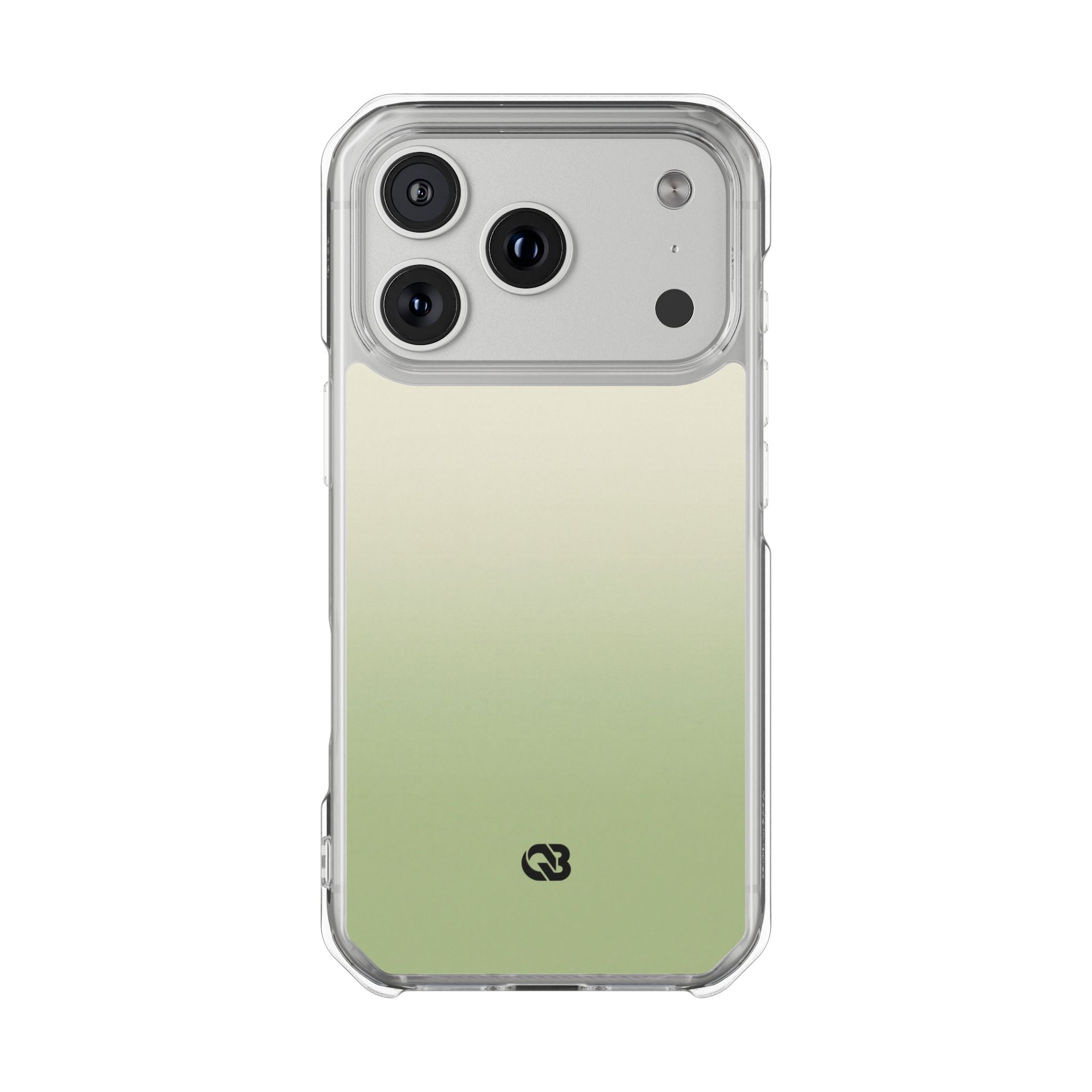 Green Impact MagSafe Phone Case for iPhone - Bone Sage Fade