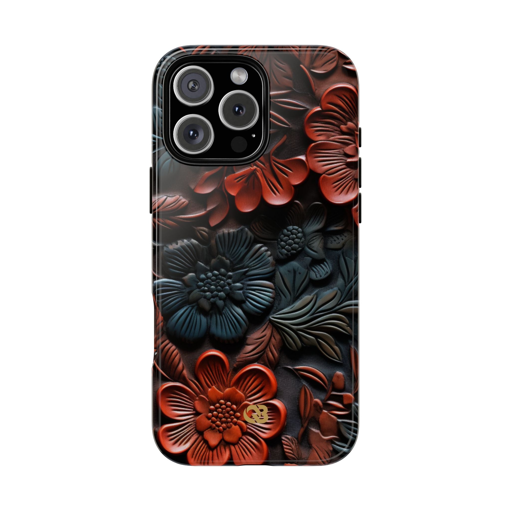 Carved Earth Bloom · Tough Handyhülle für iPhone