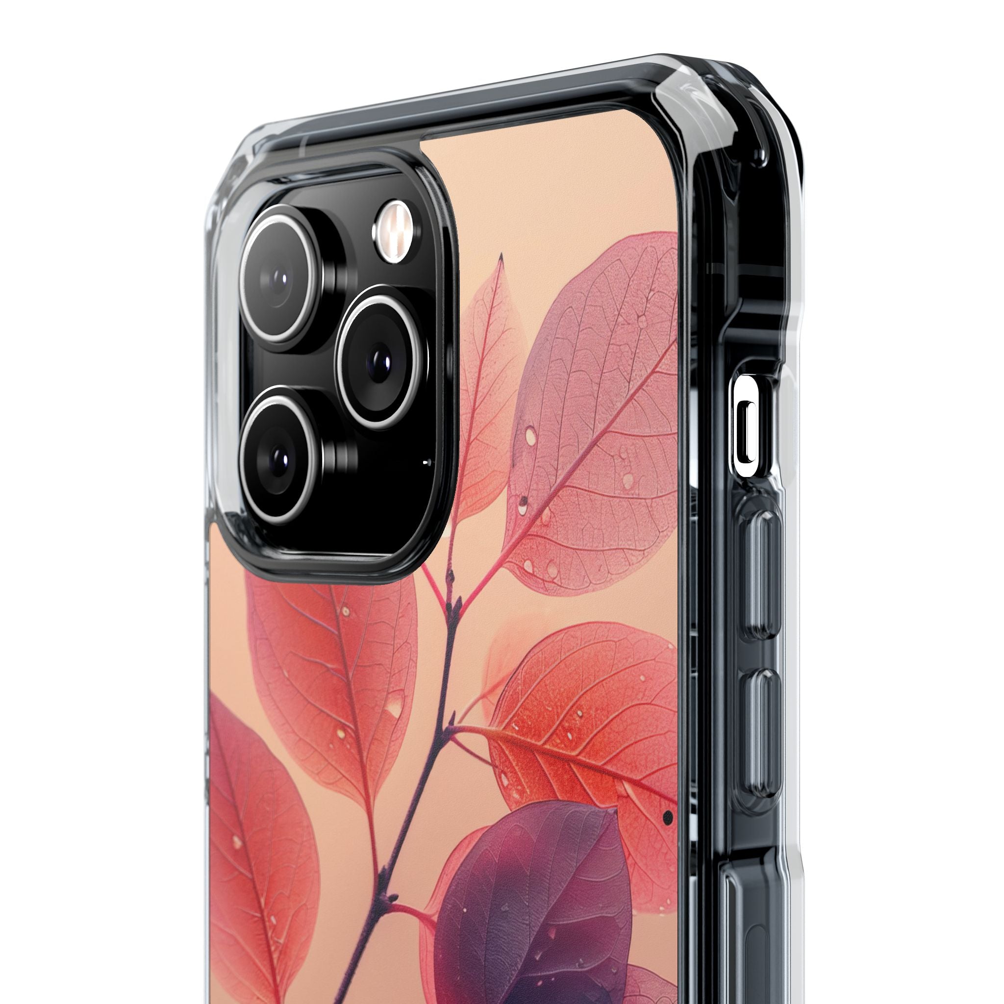 Dewy Magenta Foliage · Impact Phone Case for iPhone · Magsafe