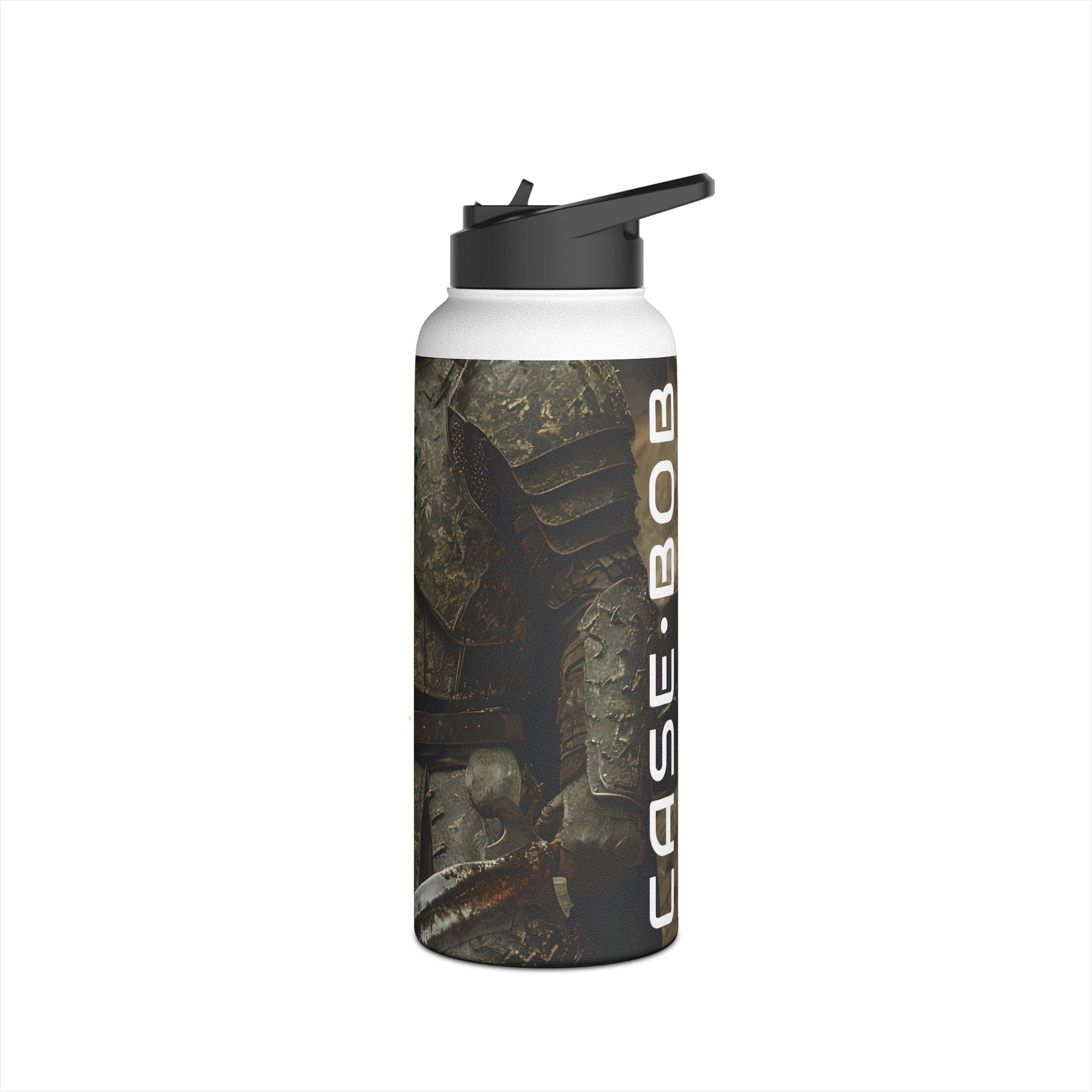 Horned Warrior Flame - Stainless Steel Water Bottle