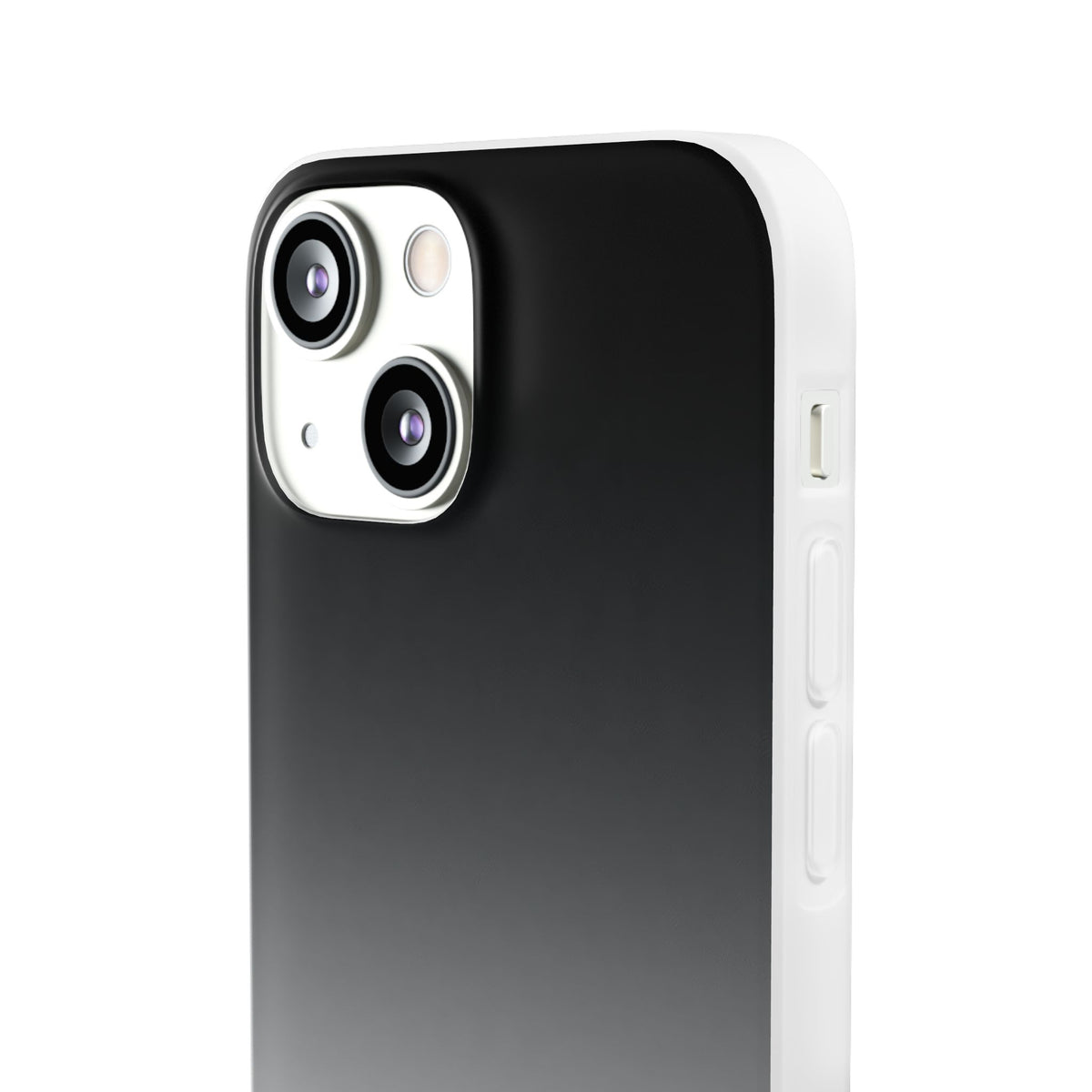 Noir Ombre Fade · Lite Phone Case for iPhone · Black