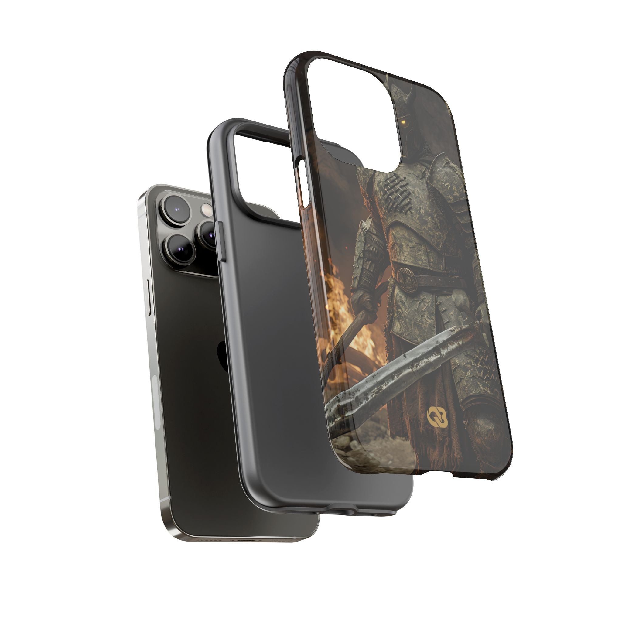Ash Stone Knight · Tough Hoesje voor iPhone