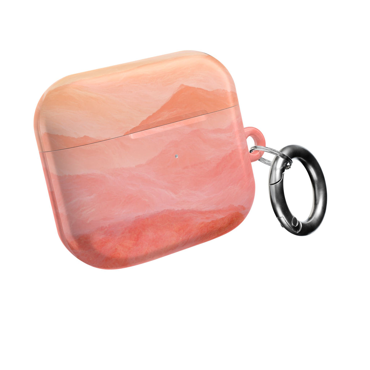 Alpenglow Ridge Vista · Hard Case for AirPods & AirPods Pro · Orange