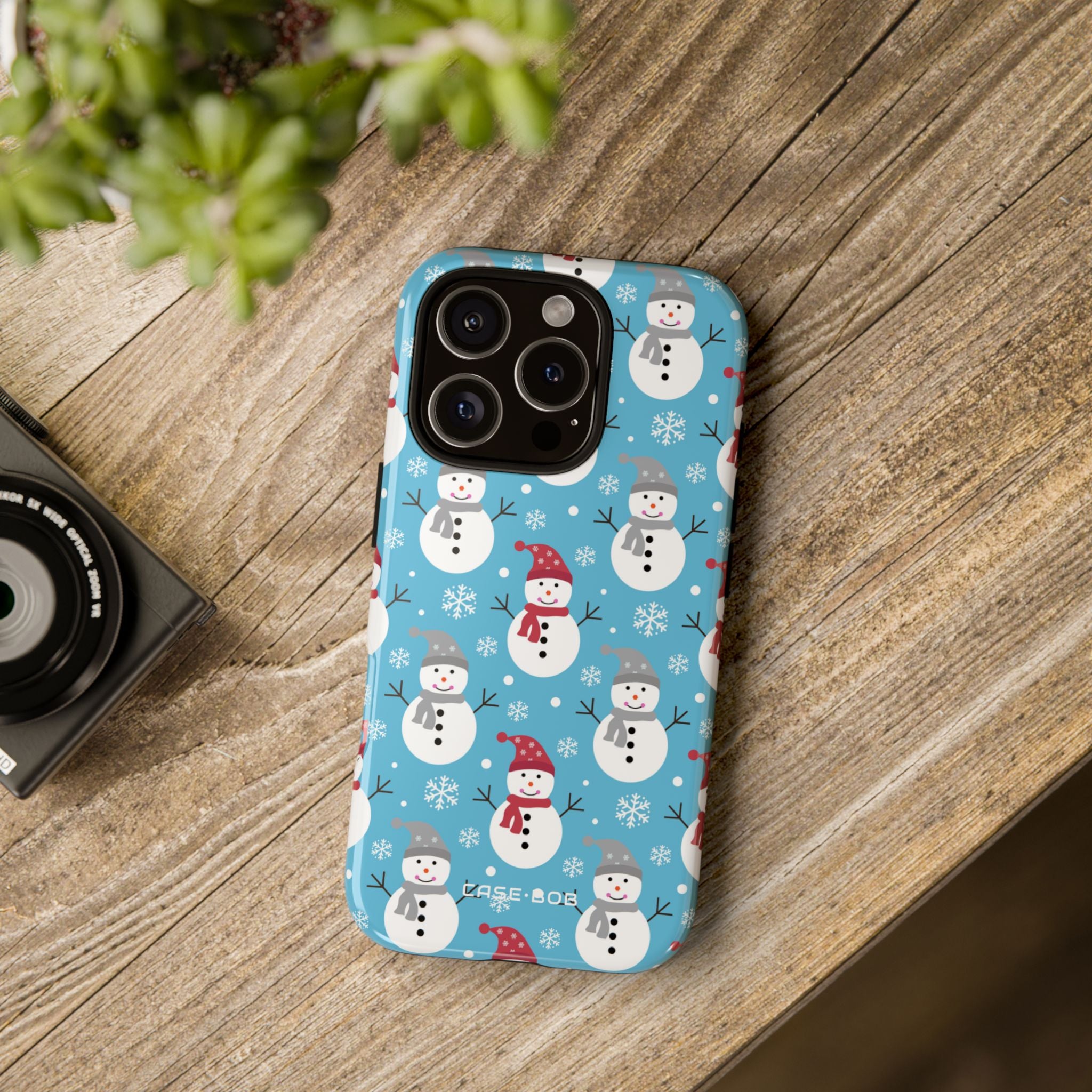 Snowmen Frost iPhone 16 Pro Case - Tough