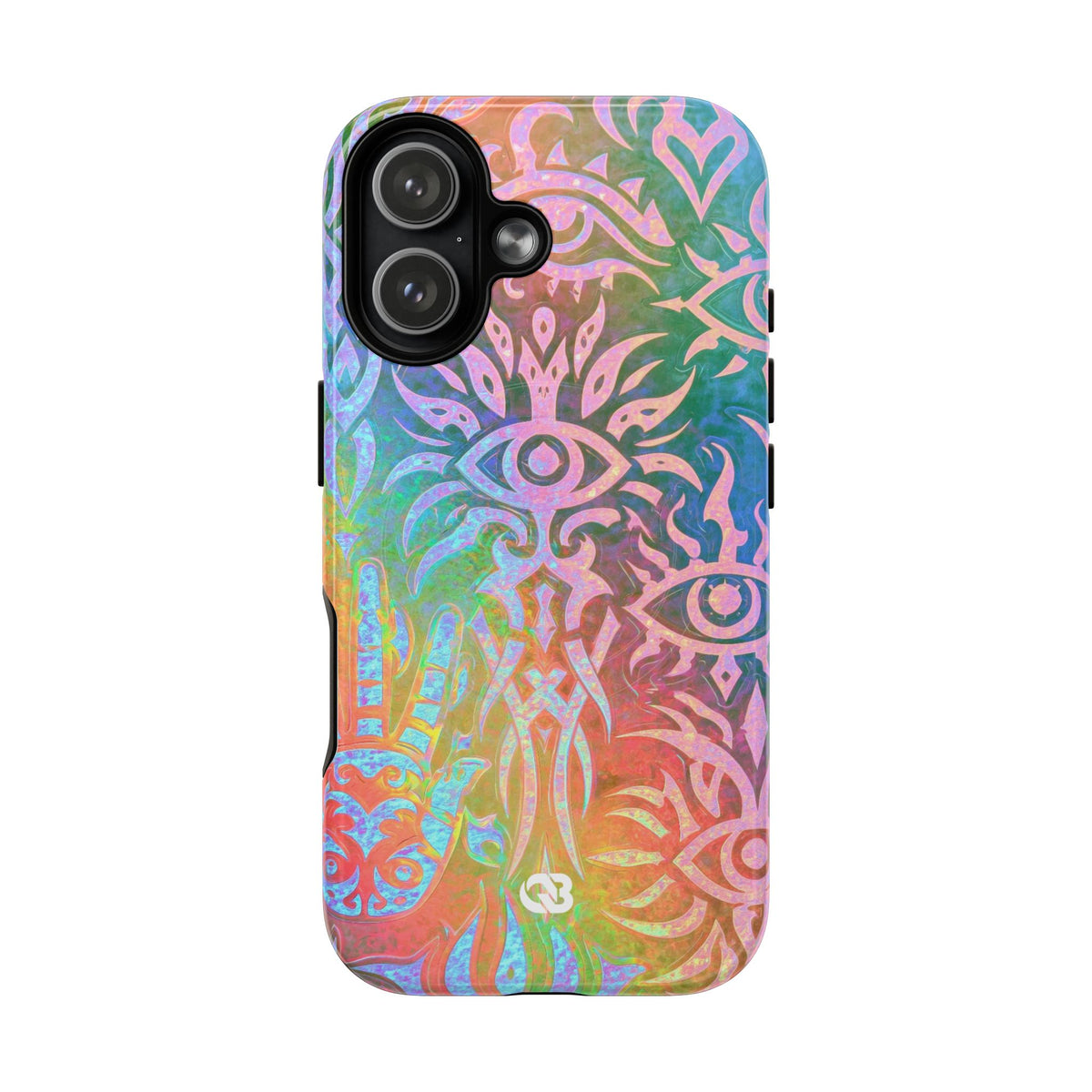 Chromatic Mystic Sigil · Tough 2.0 Magnetic Phone Case for iPhone · Blue
