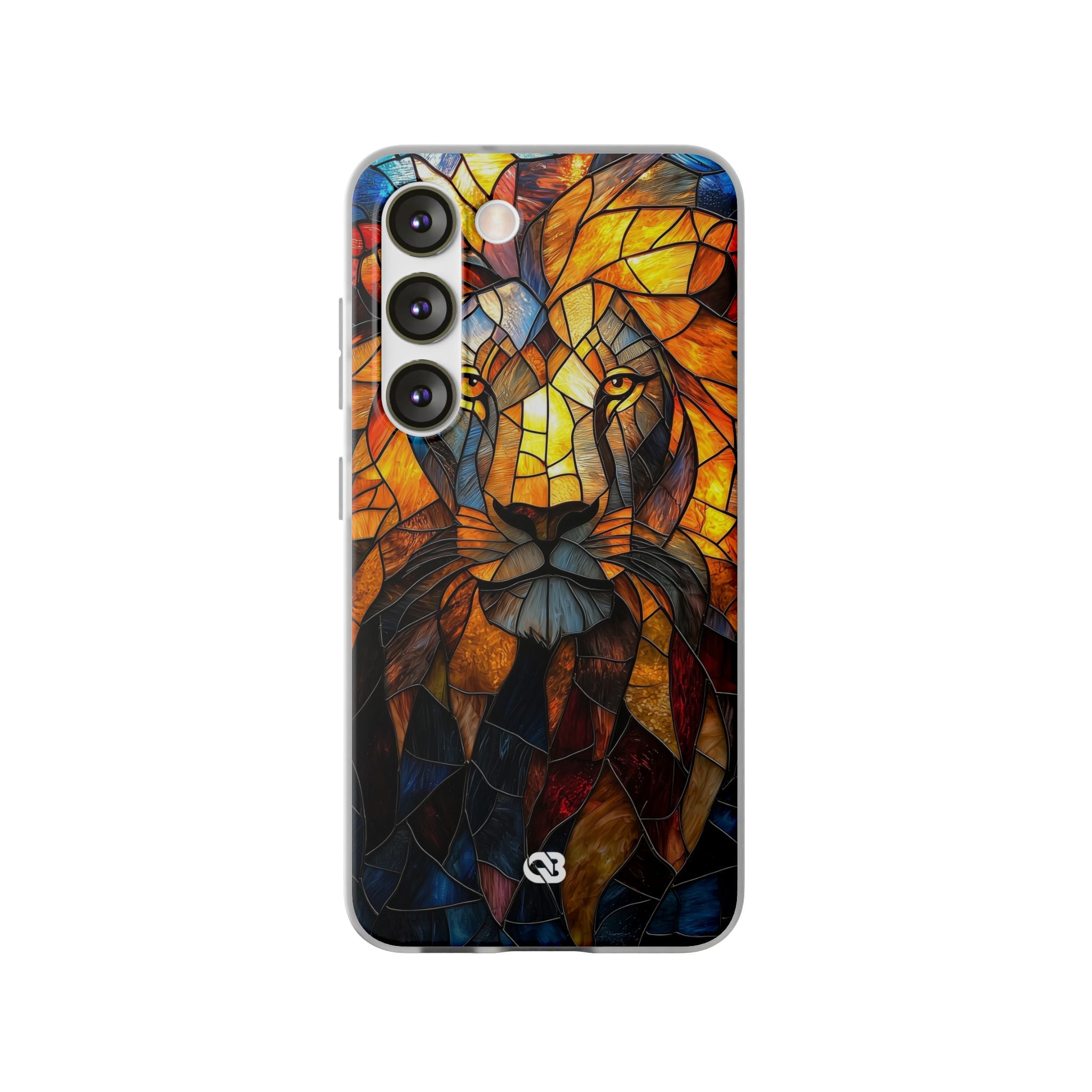 Amber Glass Lion · Soft Coque de téléphone pour Samsung