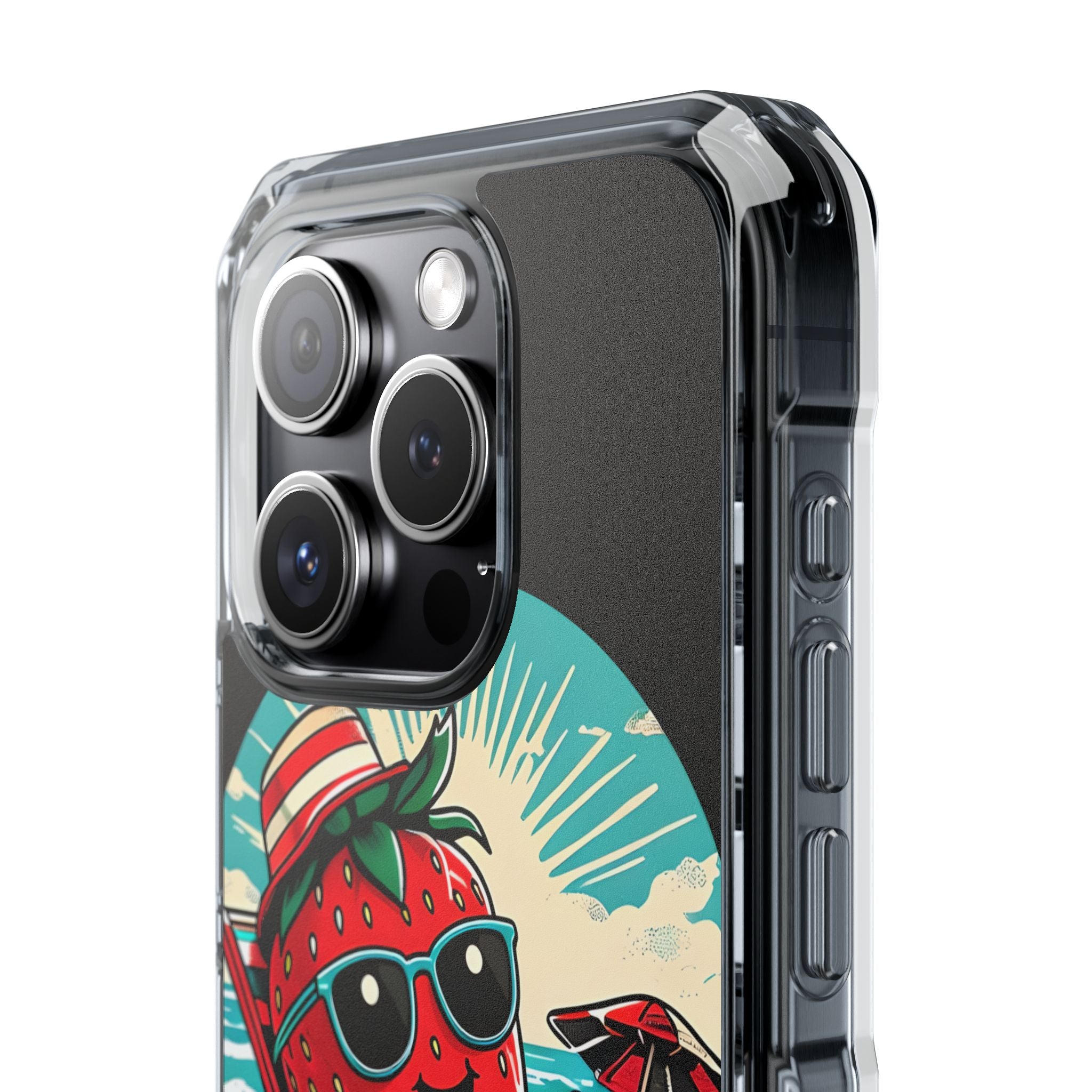 Ρετρό Παραλιακό Μούρο · Impact Θήκη για iPhone · Magsafe