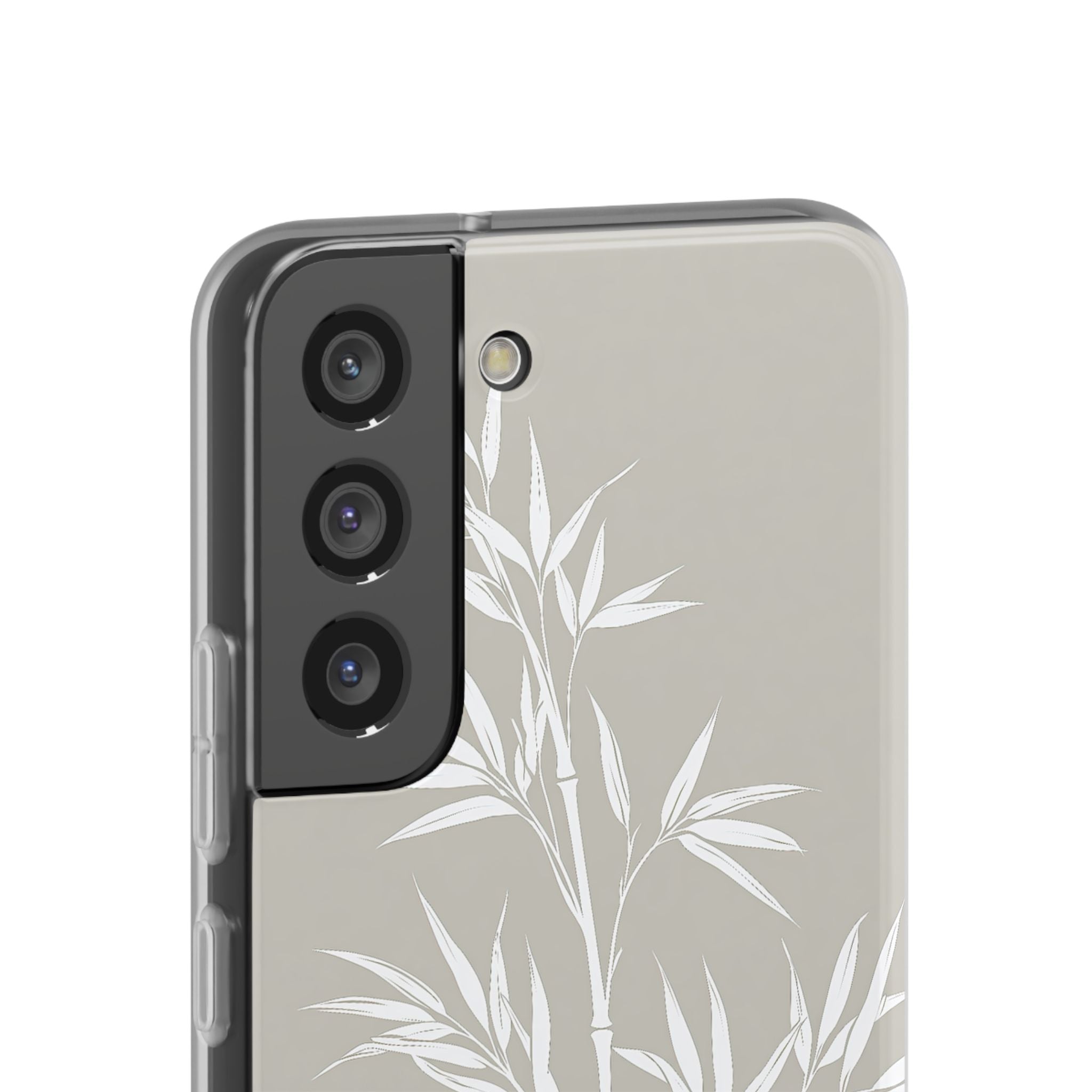 Beige Lite Phone Case for Samsung - Sandstone Bamboo Stalks