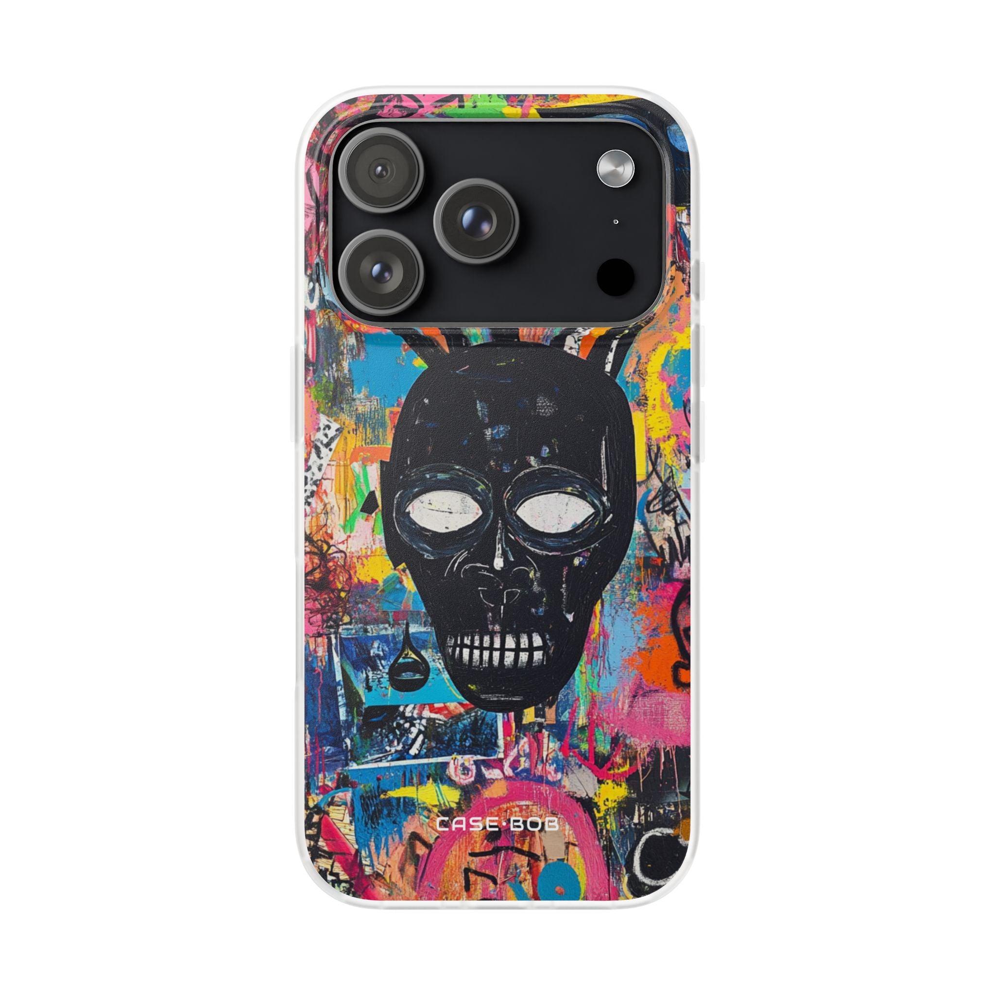 Skull Vortex iPhone 17 Pro Case - Soft - CASE•BOB