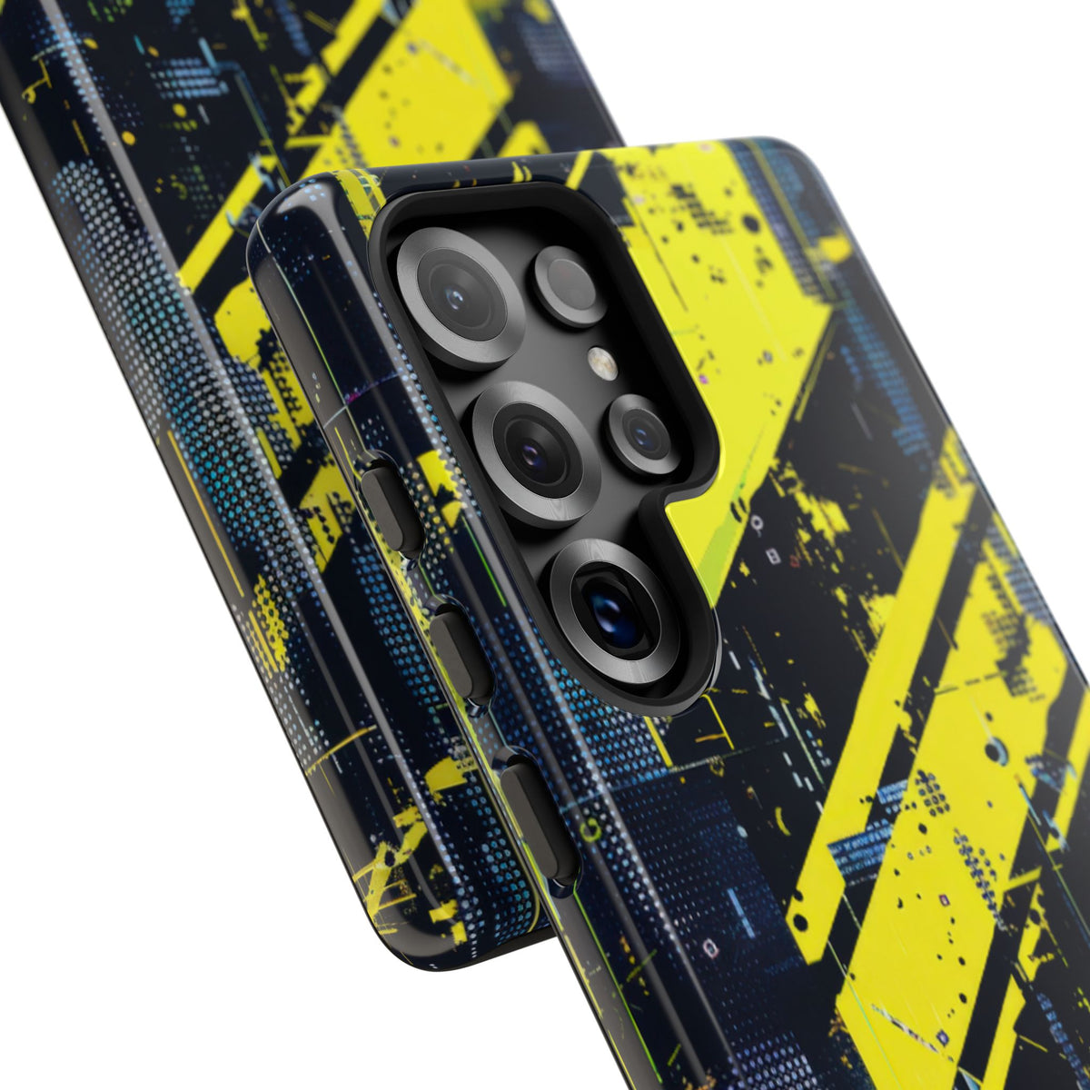 Acid Hazard · Tough Phone Case for Samsung · Yellow