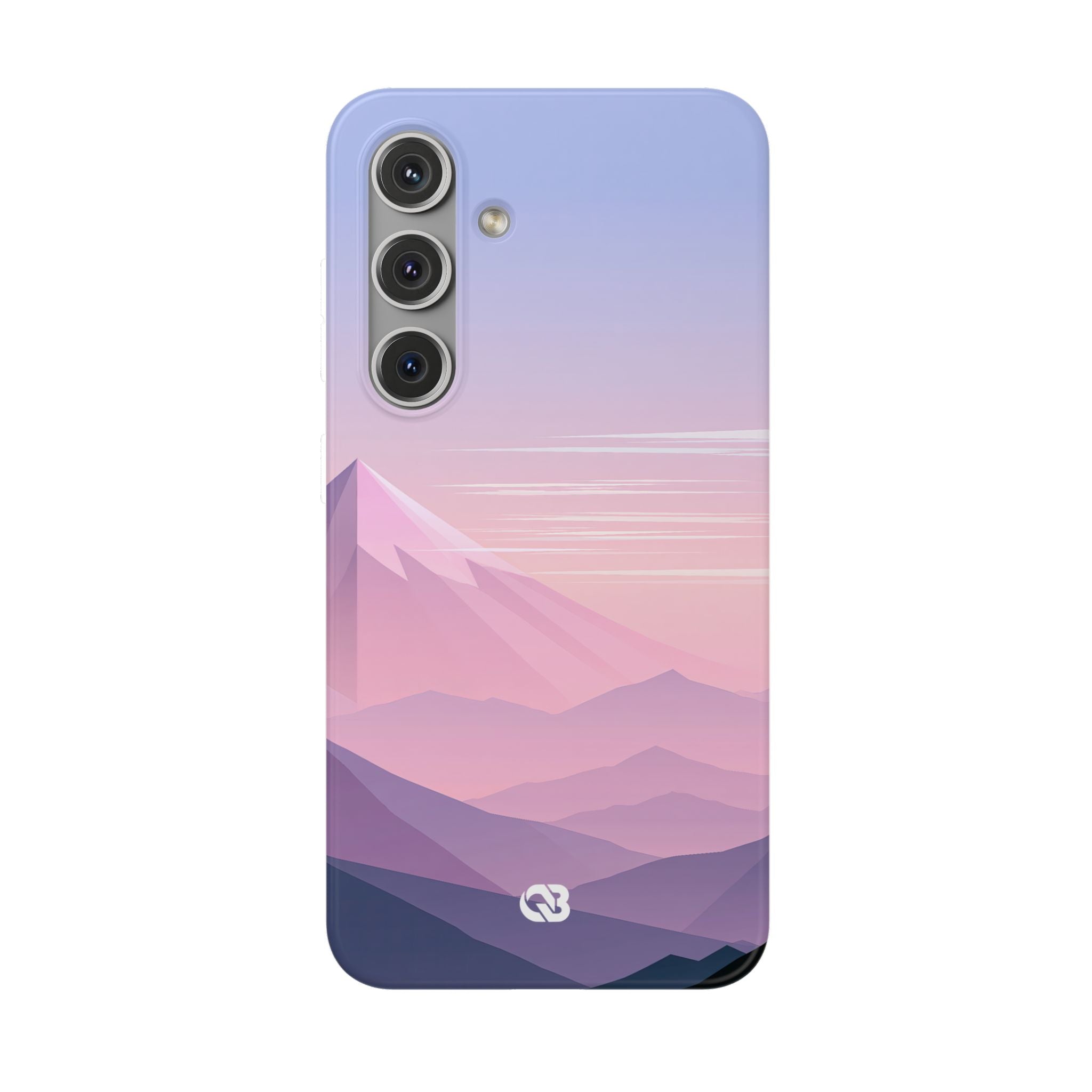 Purple Lite Phone Case for Samsung - Lavender Alpine Dawn