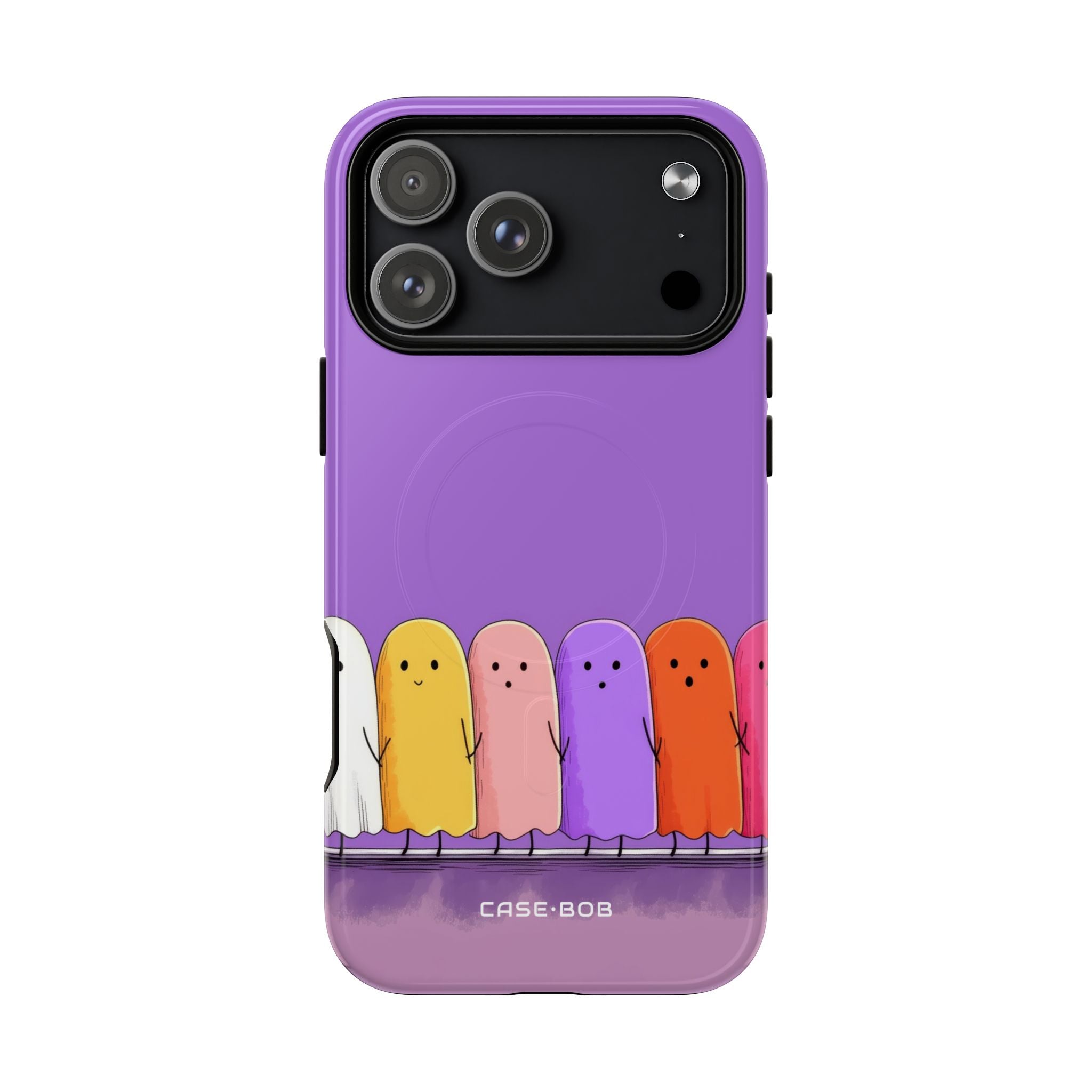 Colorful Ghosts iPhone 17 Pro Max Case - Tough+ - CASE•BOB