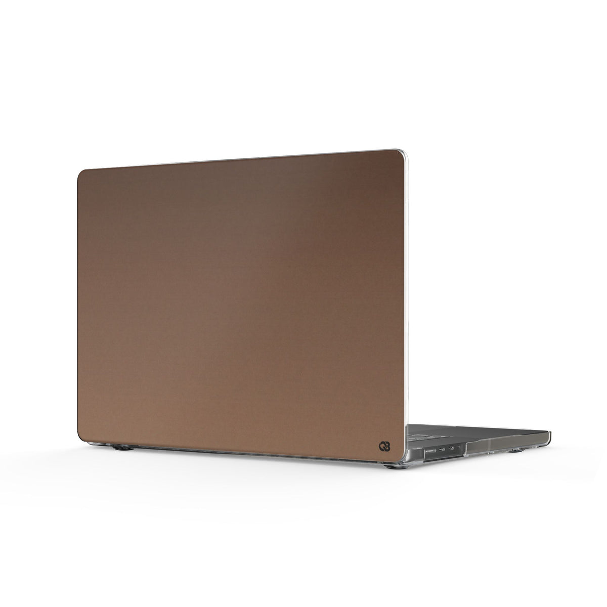 Umber Fade · Clear Hard Case for MacBook · Brown