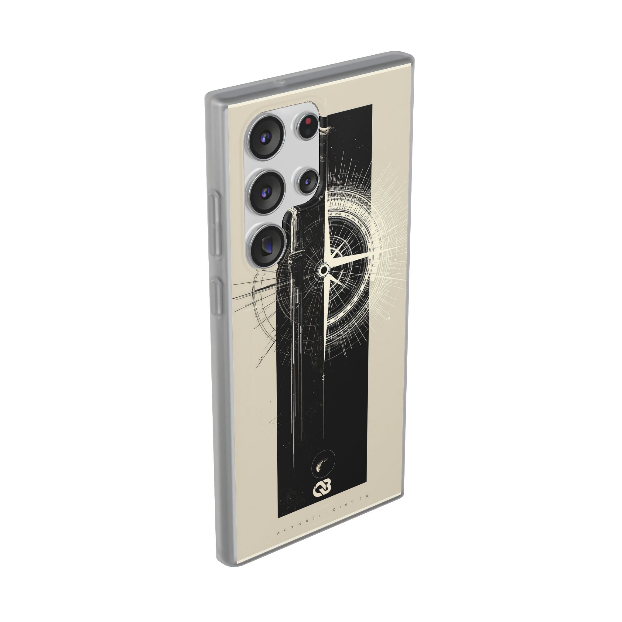 Beige Lite Phone Case for Samsung - Zenith Vector Spire