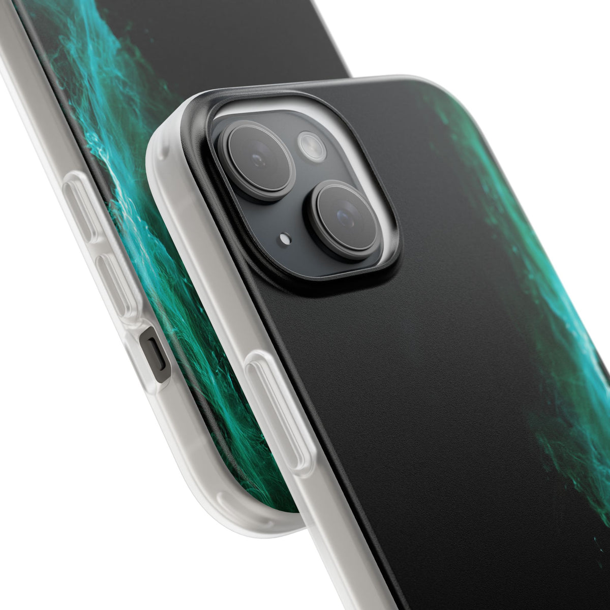 Luminous Plume · Lite Phone Case for iPhone · Teal