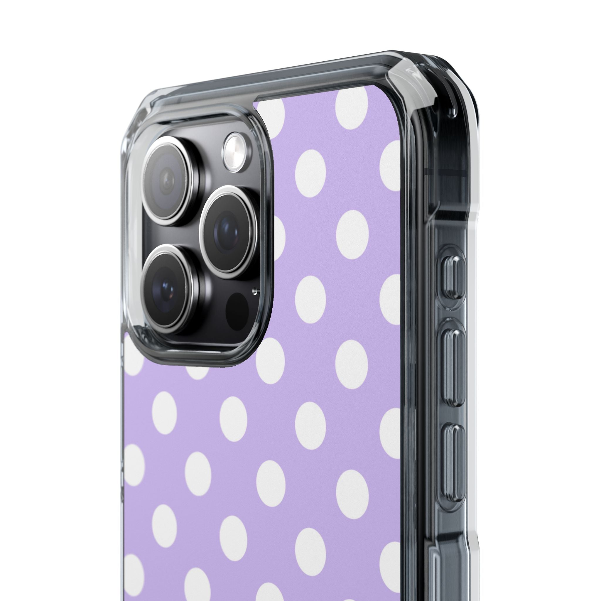 Lavender Polka Grid · Impact Telefoncover til iPhone · Magsafe