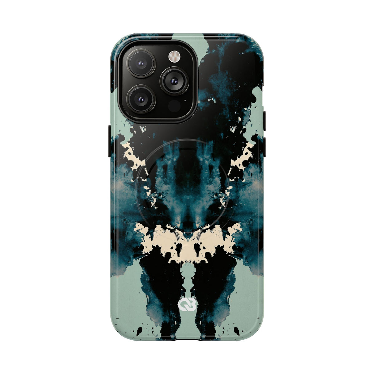 Rorschach Ink Void · Tough 2.0 Magnetic Phone Case for iPhone · Black