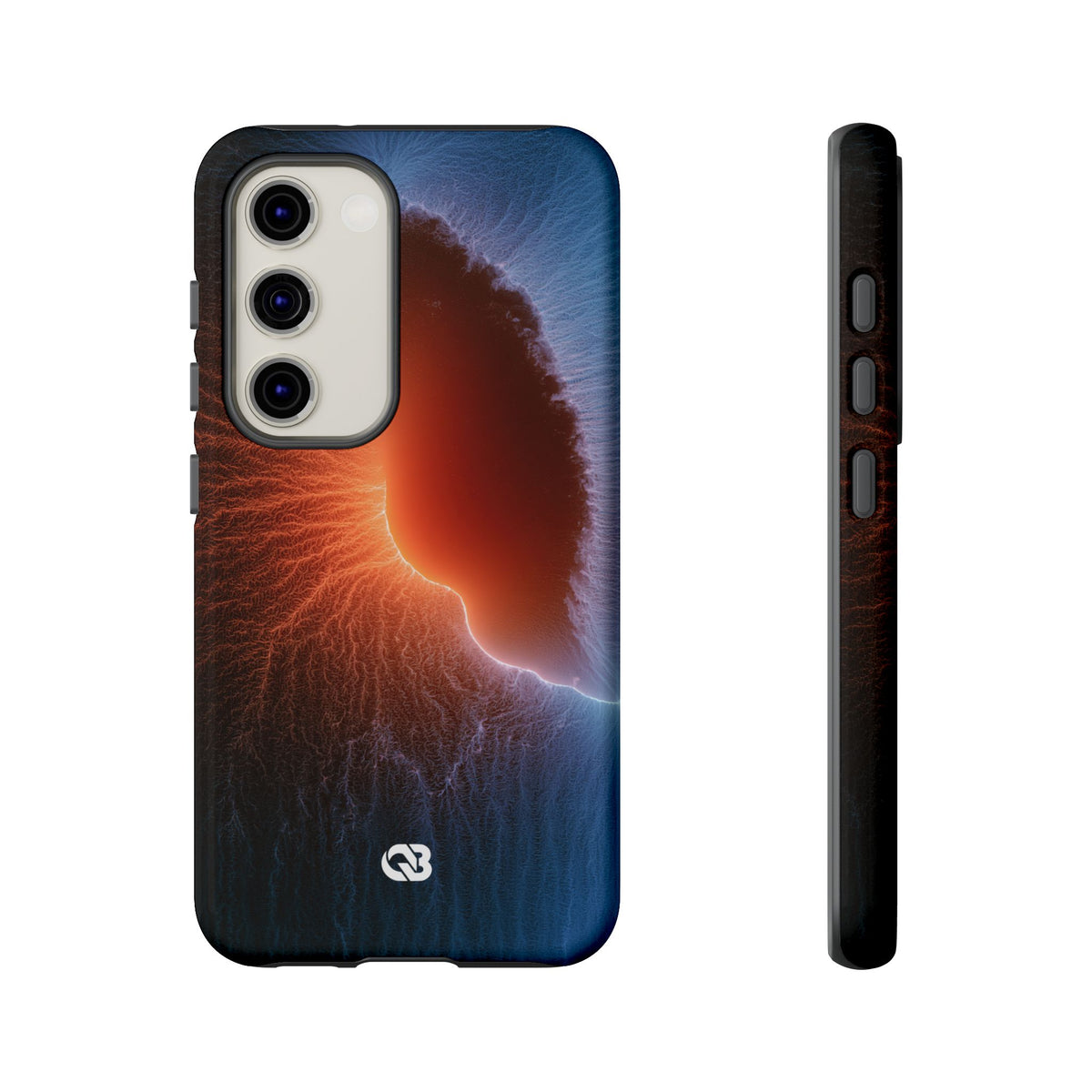 Thermal Aura Pulse · Tough Phone Case for Samsung · Blue