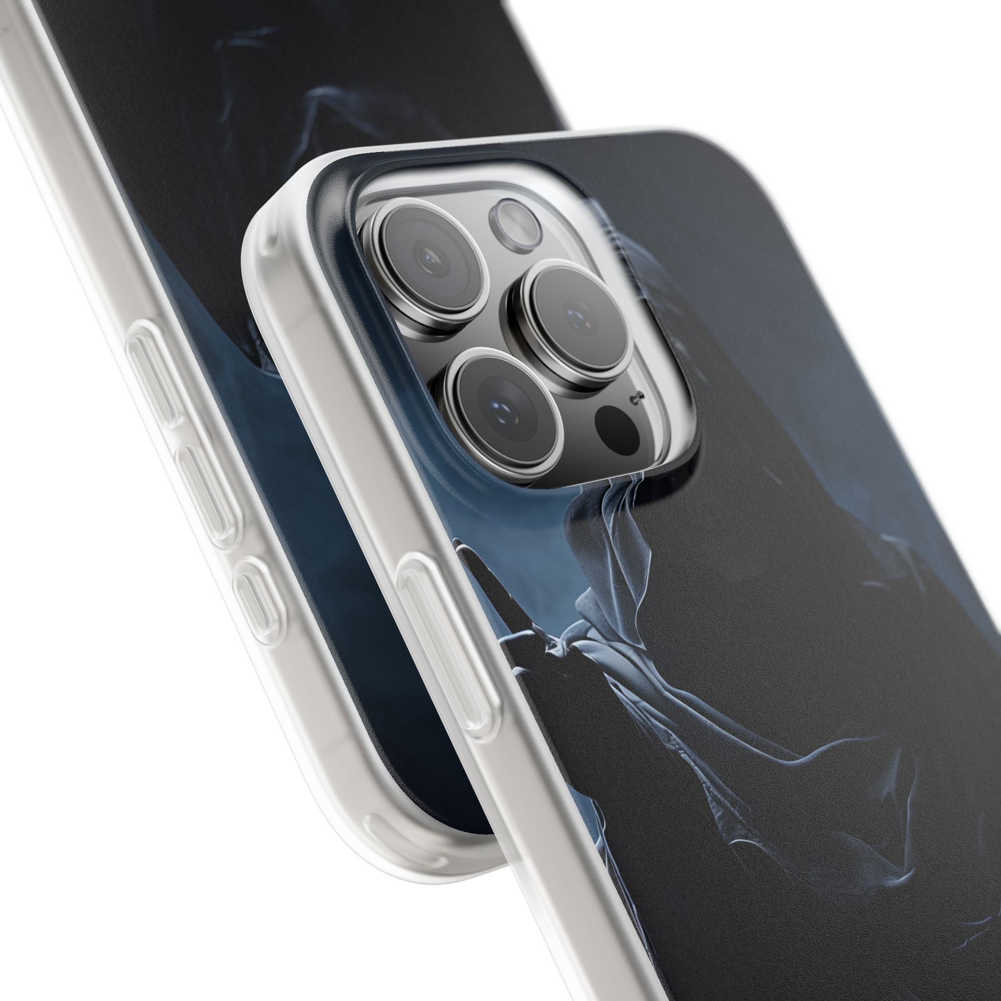 Shadow Harbinger Skull · Soft Phone Case for iPhone