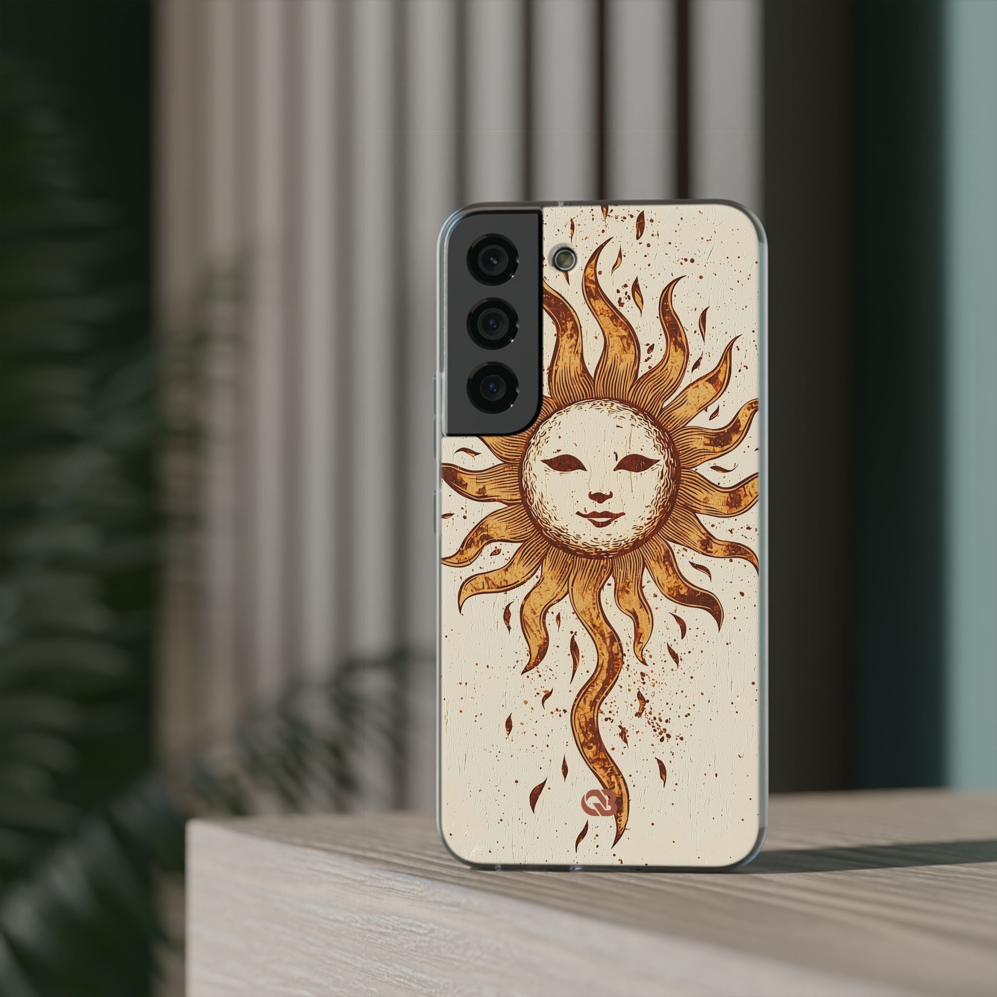 Rustic Solar Mask · Soft Phone Case for Samsung
