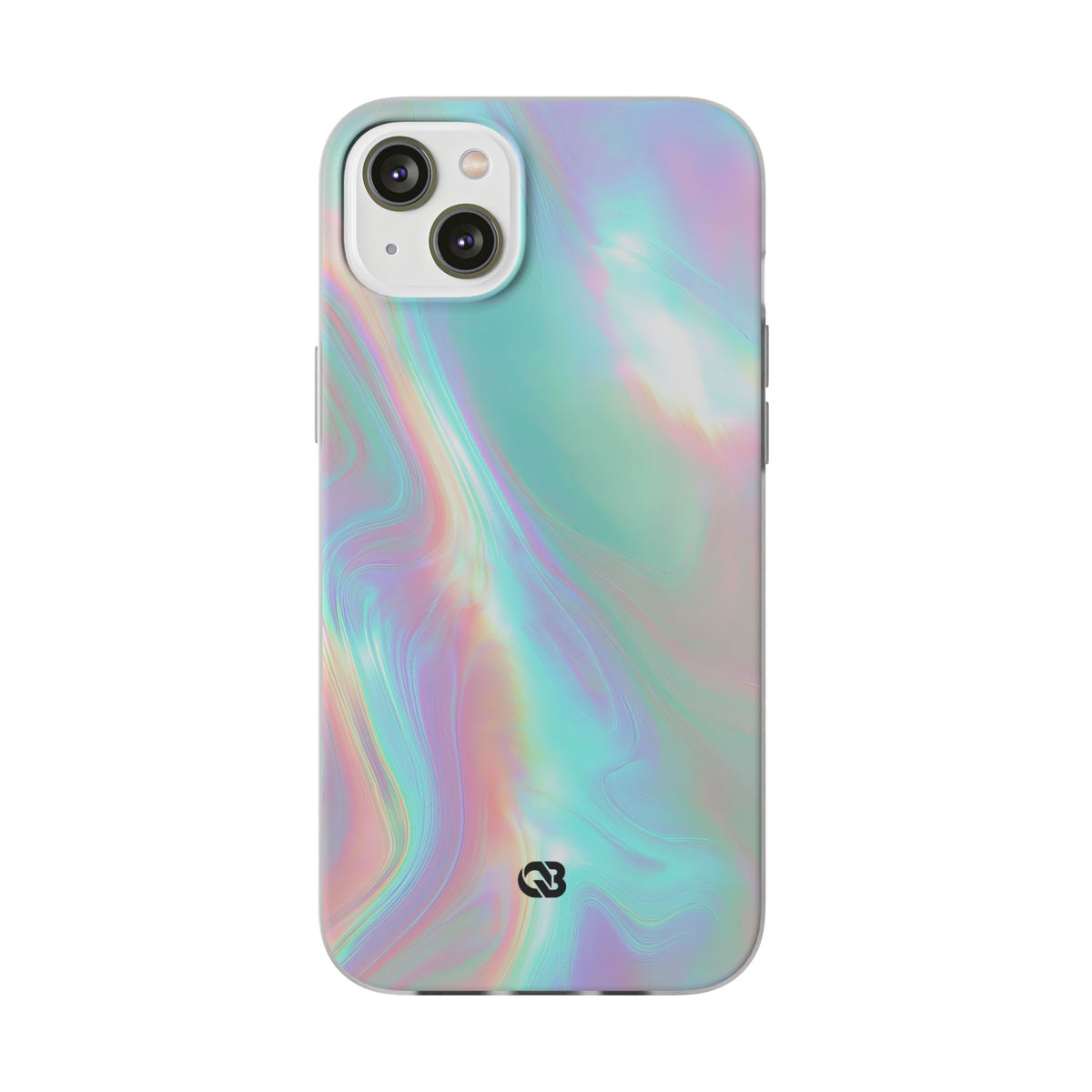 Prismatic Liquid Light · Lite Phone Case for iPhone · Teal