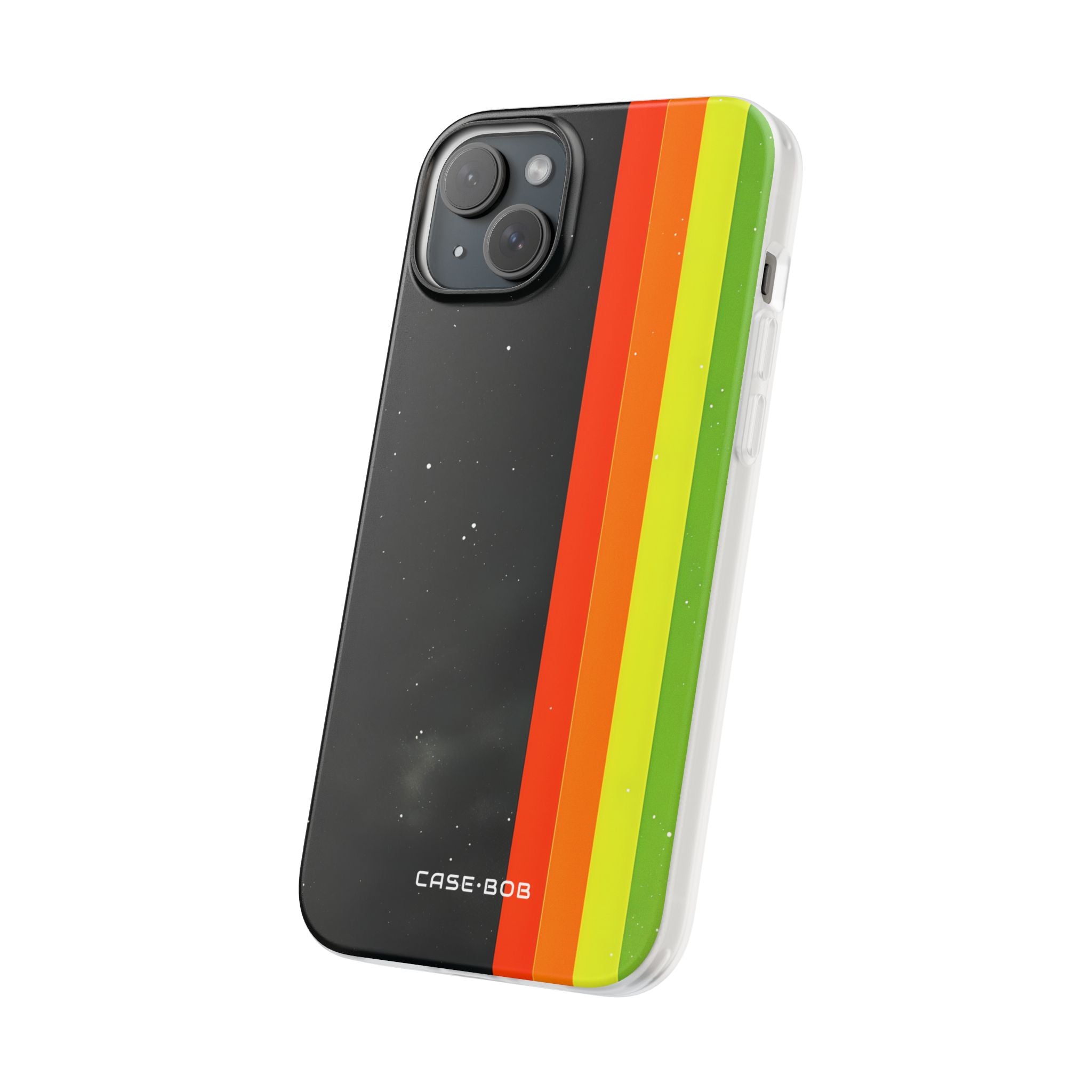 Celestial Stripes iPhone 15 Plus Cover - Soft
