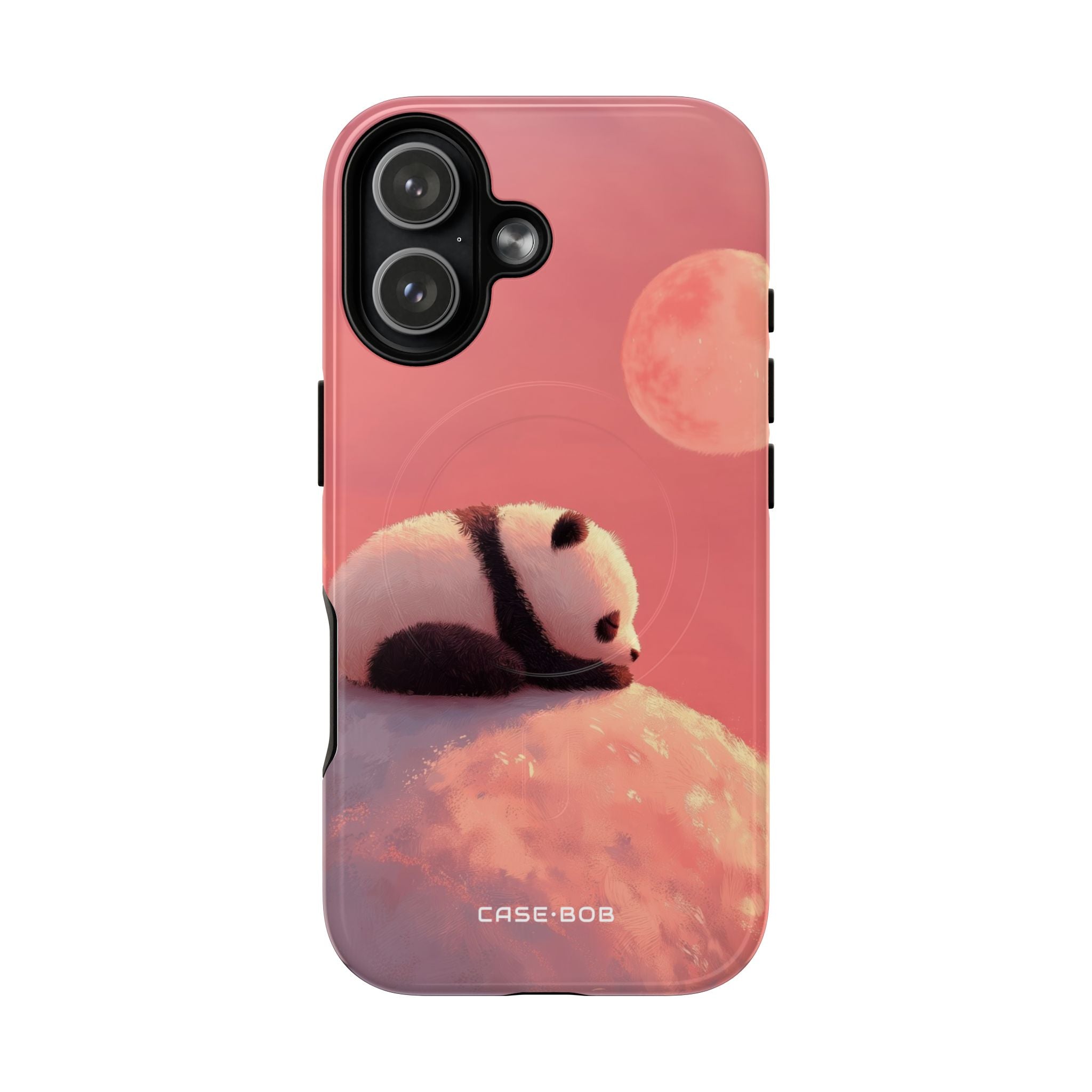 Panda Moonbeam iPhone 17 Case - Tough+ - CASE•BOB