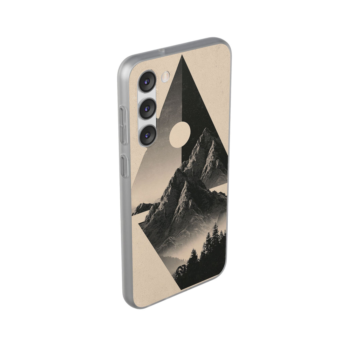 Beige Lite Phone Case for Samsung - Obsidian Summit Parchment