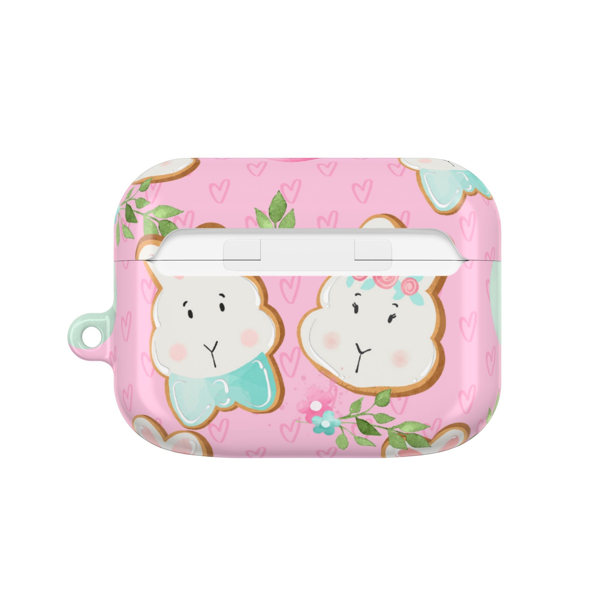 Blushing Bunny Bloom - AirPods Case