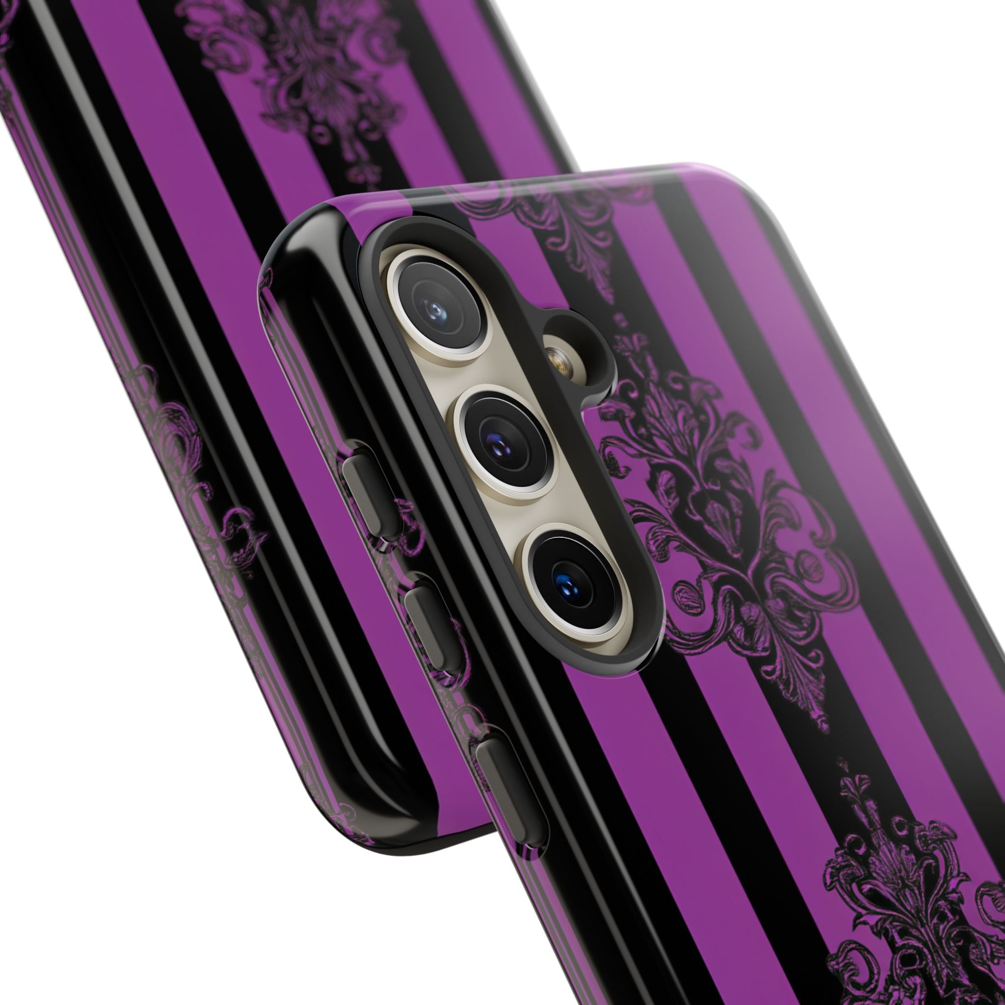 Damask Elegance Purple Samsung S24 Case - Tough