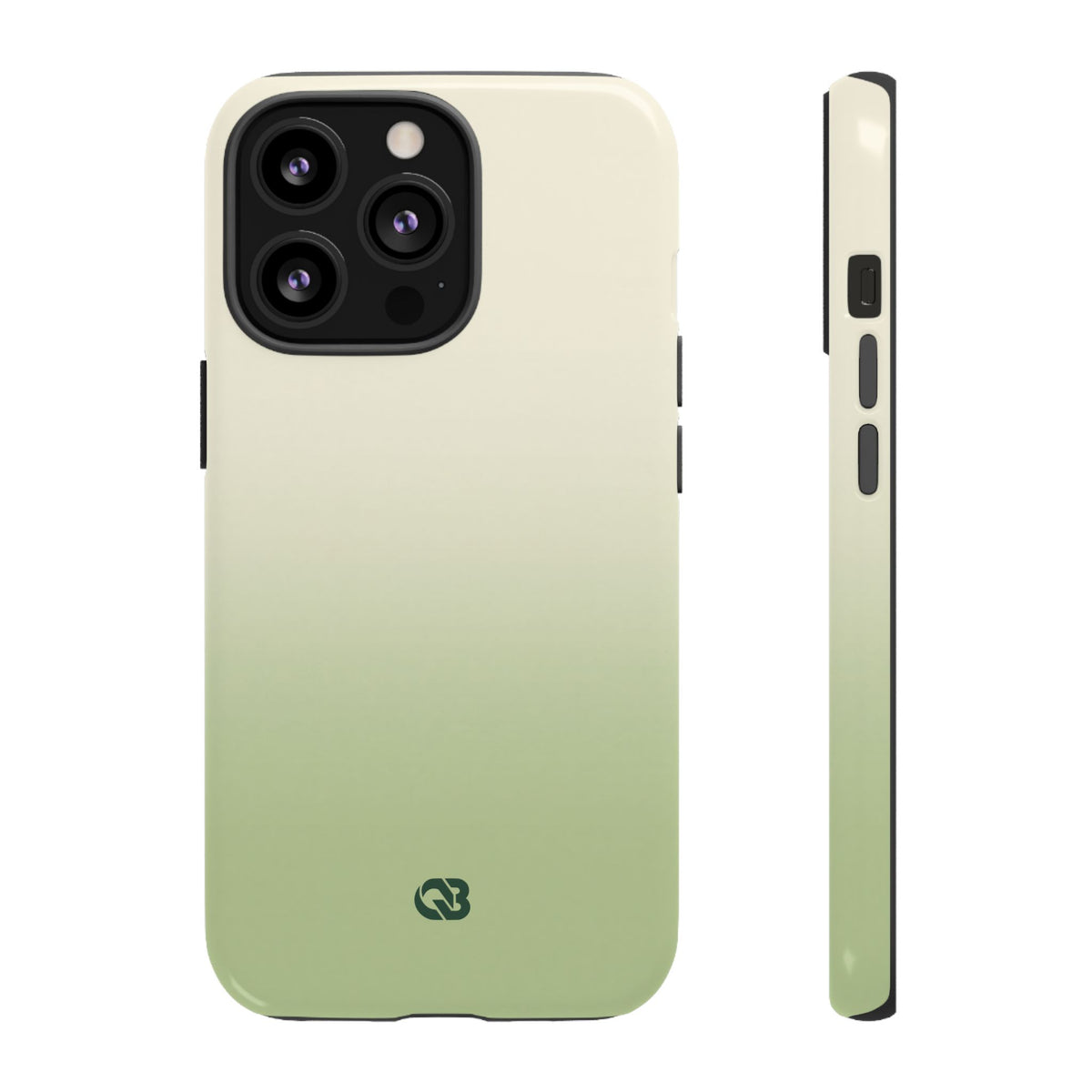 Muted Sage Ombre · Tough Phone Case for iPhone · Green