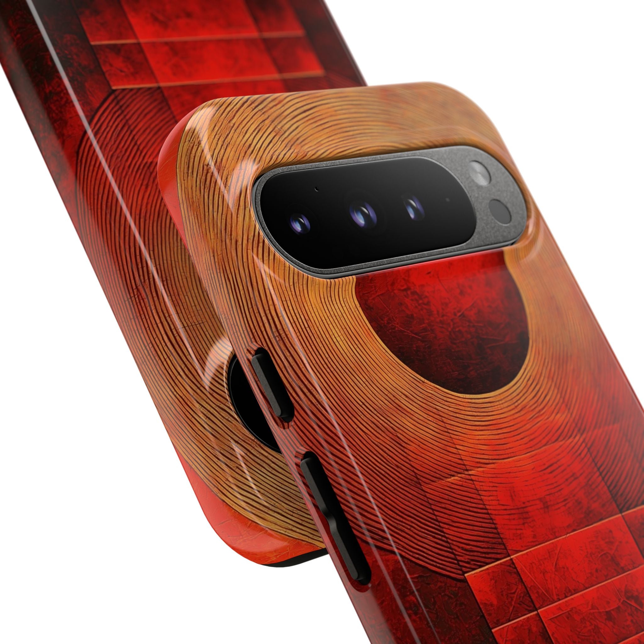 Crimson Solar Halo · Tough Phone Case for Google Pixel