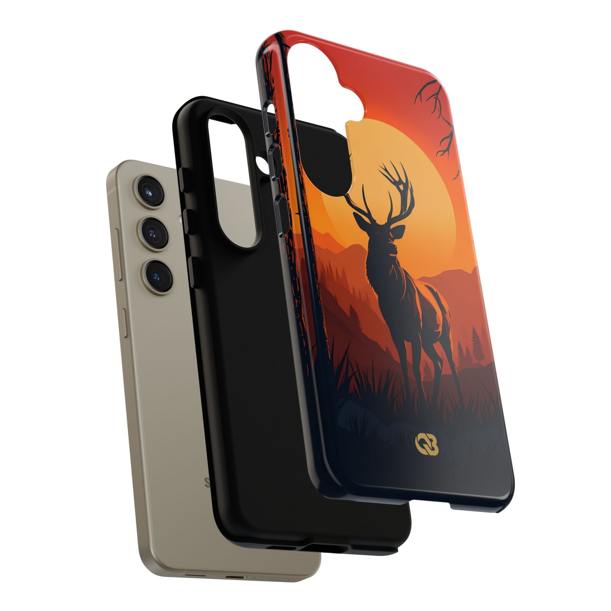 Amber Ridge Stag · Tough Phone Case for Samsung