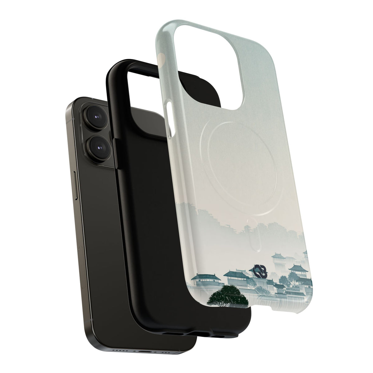Misty Dynasty Horizon · Tough 2.0 Magnetic Phone Case for iPhone · Blue