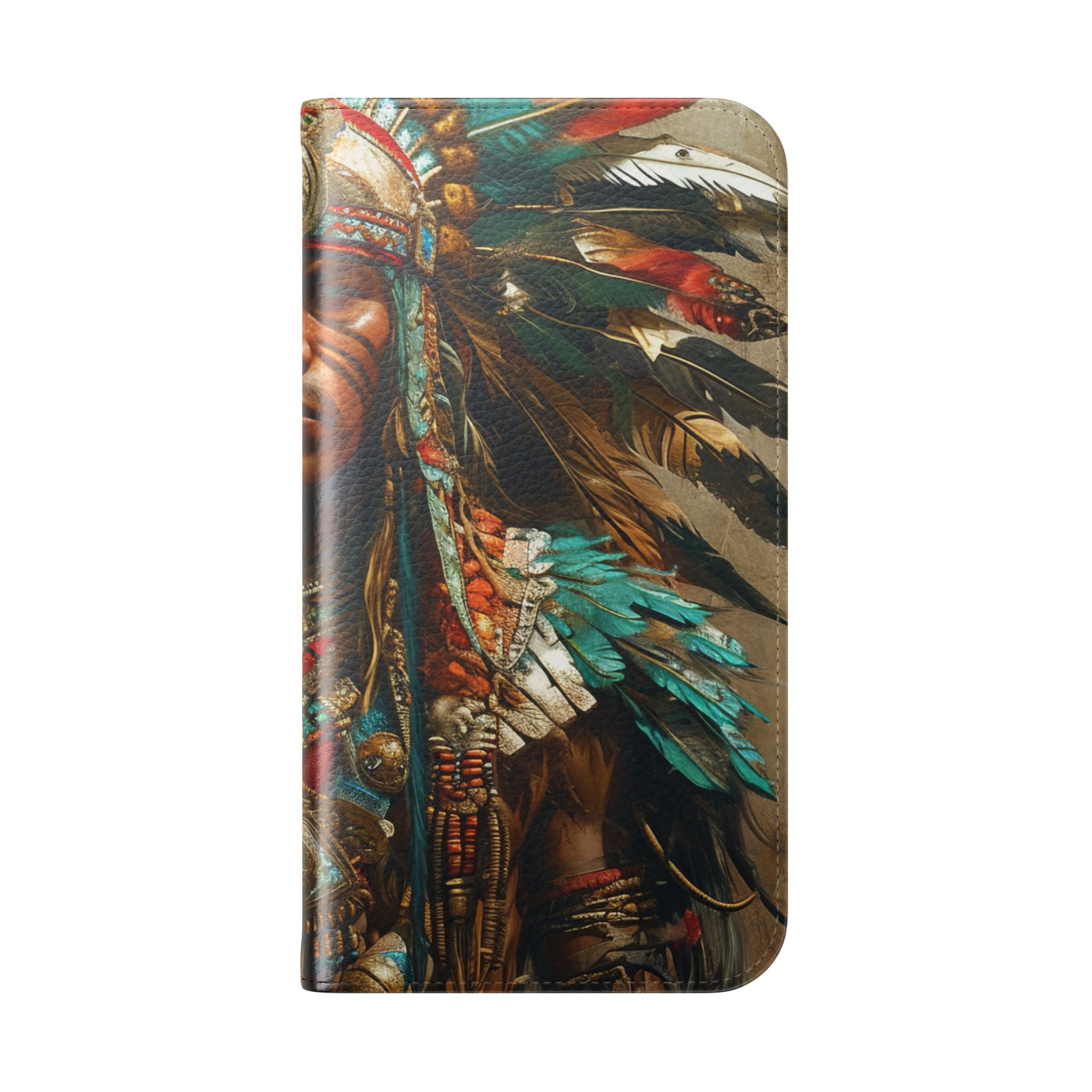 Feathered Sentinel - iPhone 15 Pro Case - Wallet