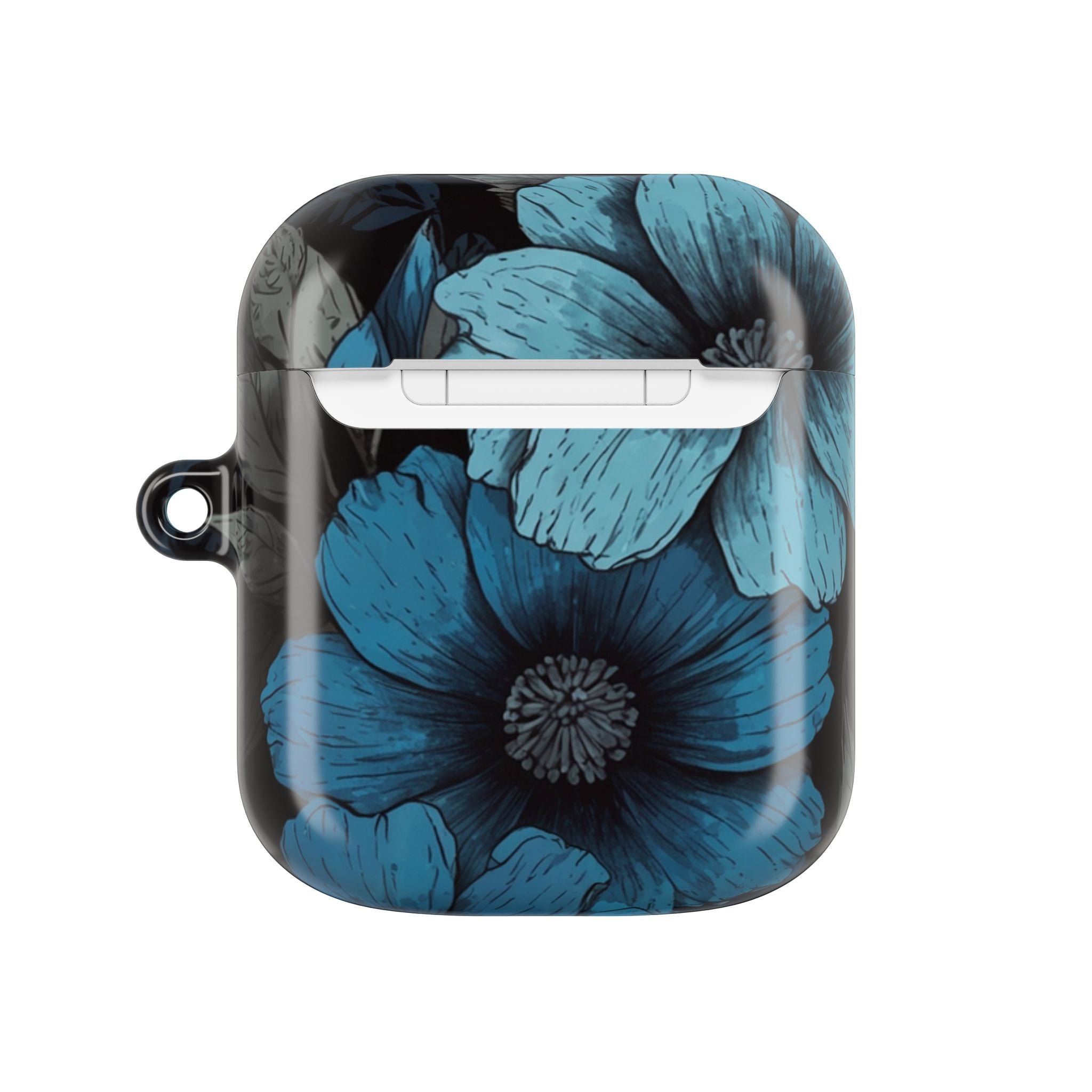 Blue Petal Bloom - AirPods Case